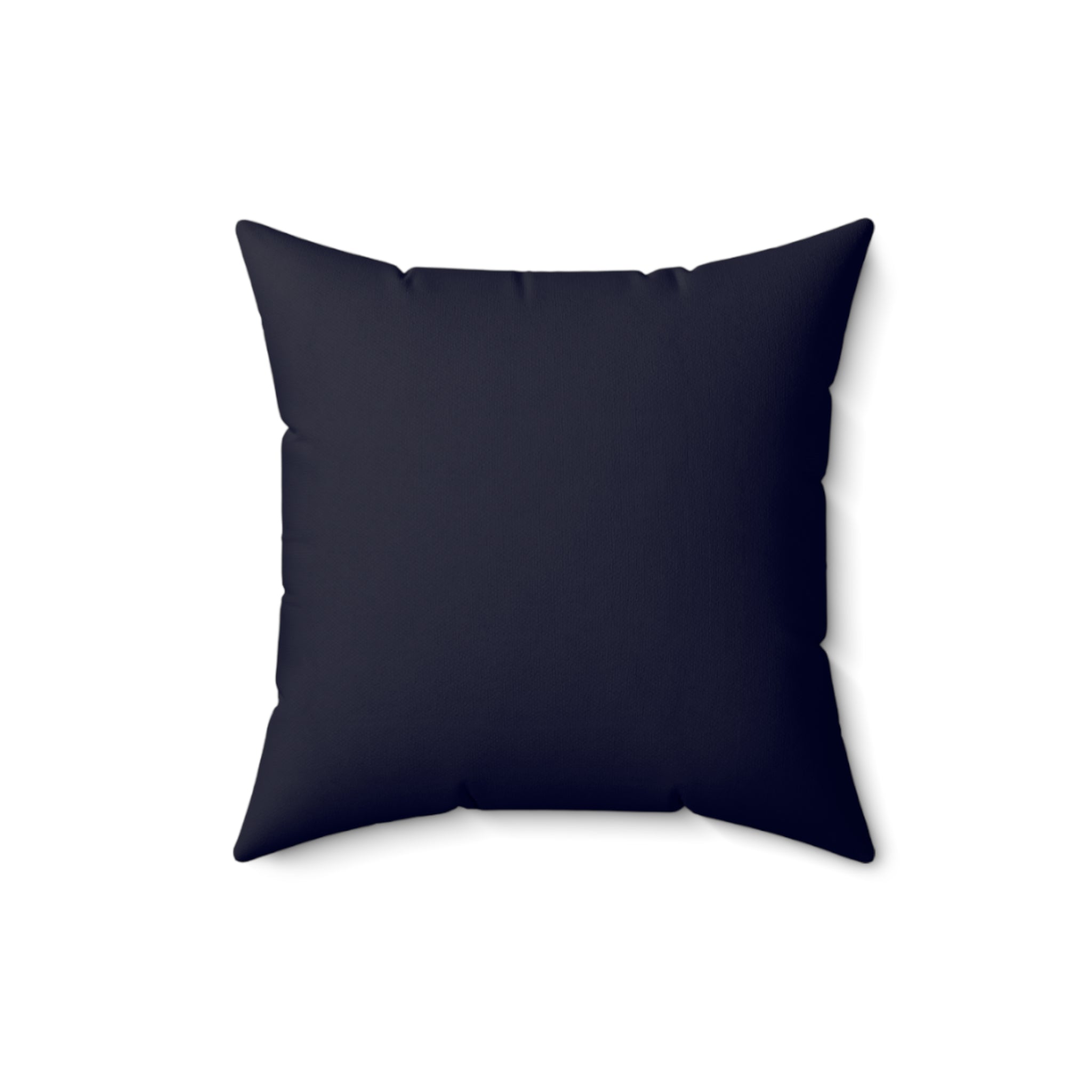 White Frost Yorkie Polyester Square Pillow