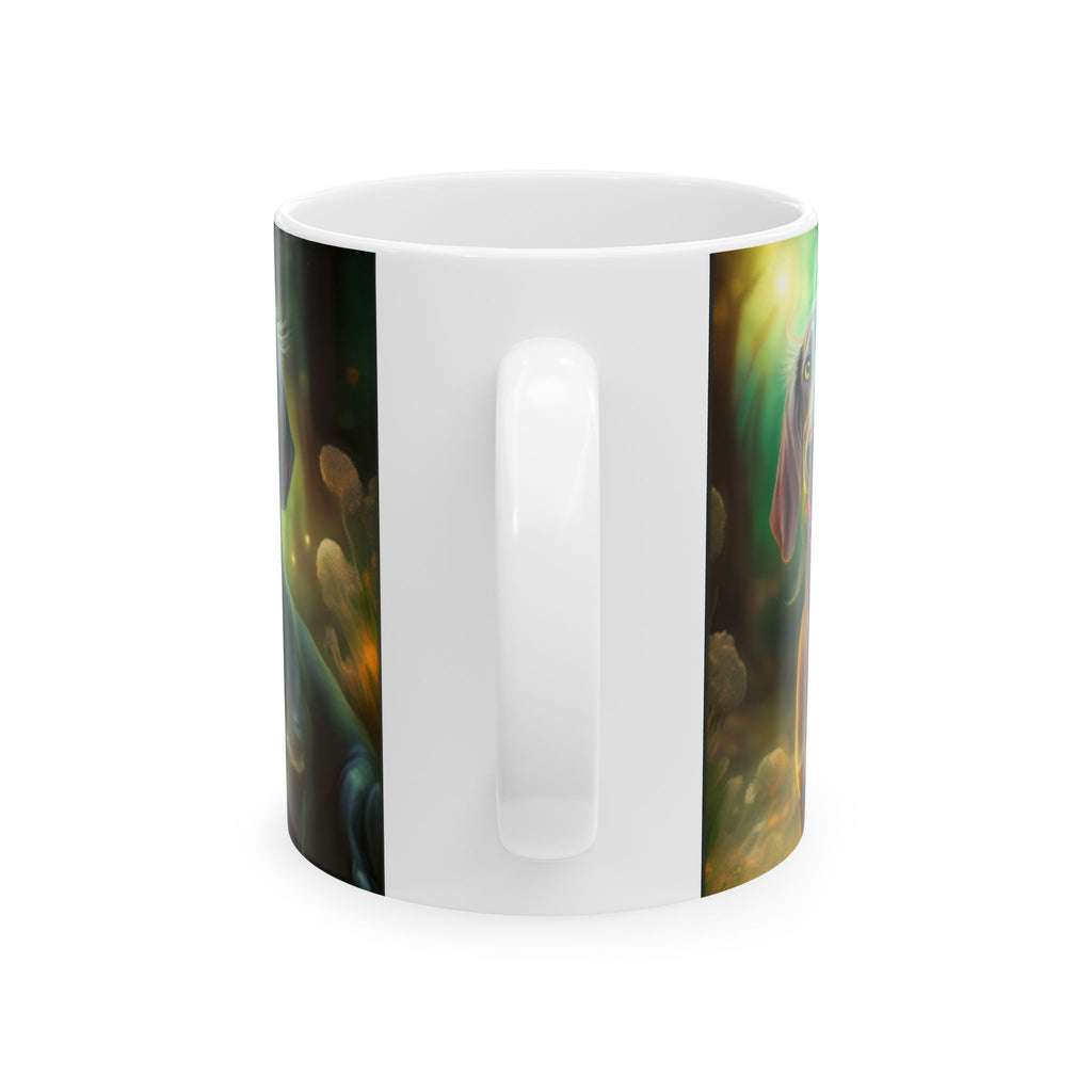 Silver Grey Dachshund Mug, (11oz, 15oz)