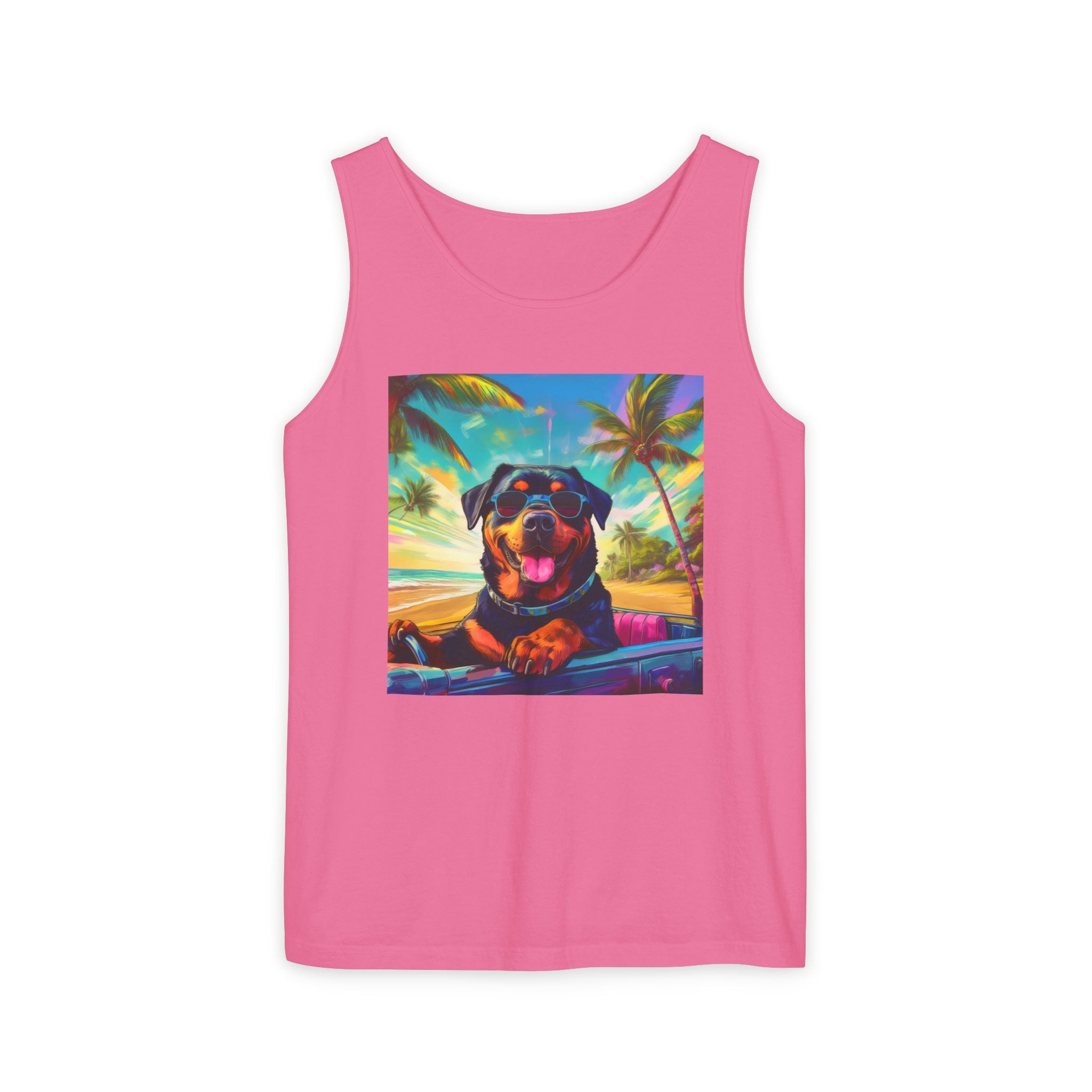 Rottweiler Beach Drive Tank Top