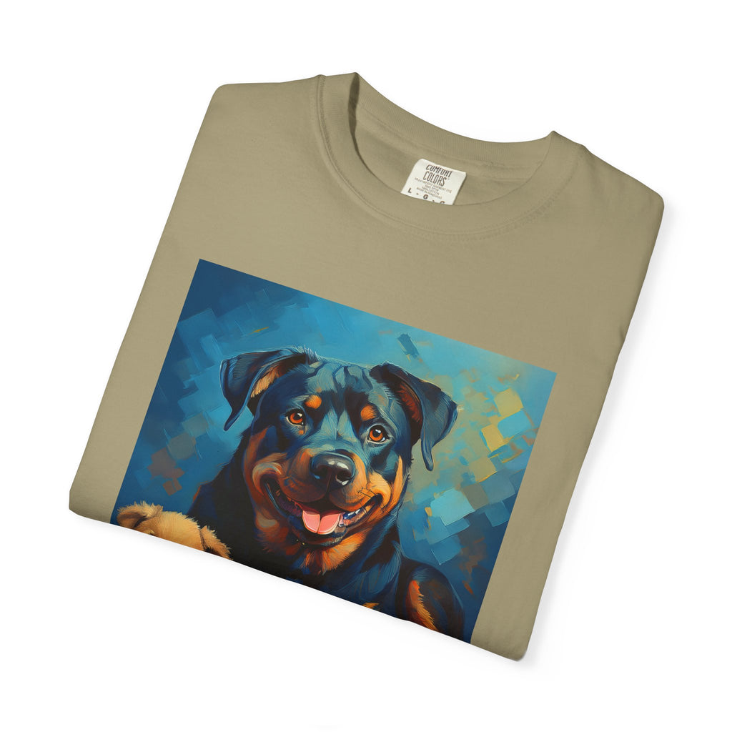 Rottweiler Unisex Garment-Dyed T-shirt