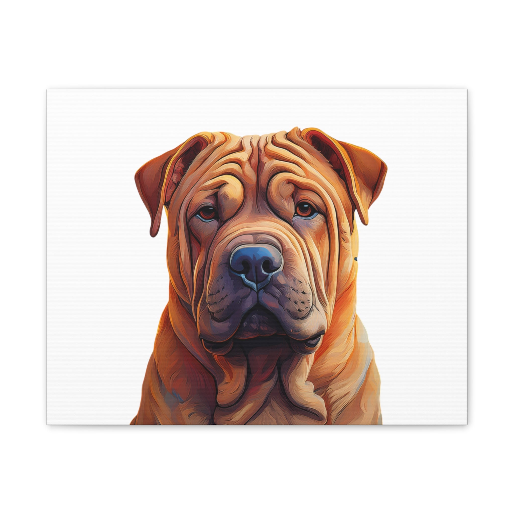 Shar Pei Stretched, 0.75"
