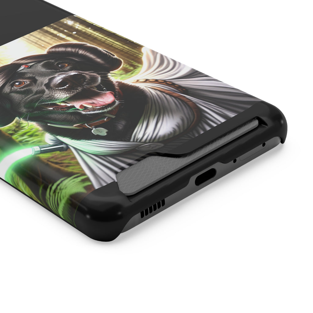 Galaxy Princess Phone Case with Card Holder