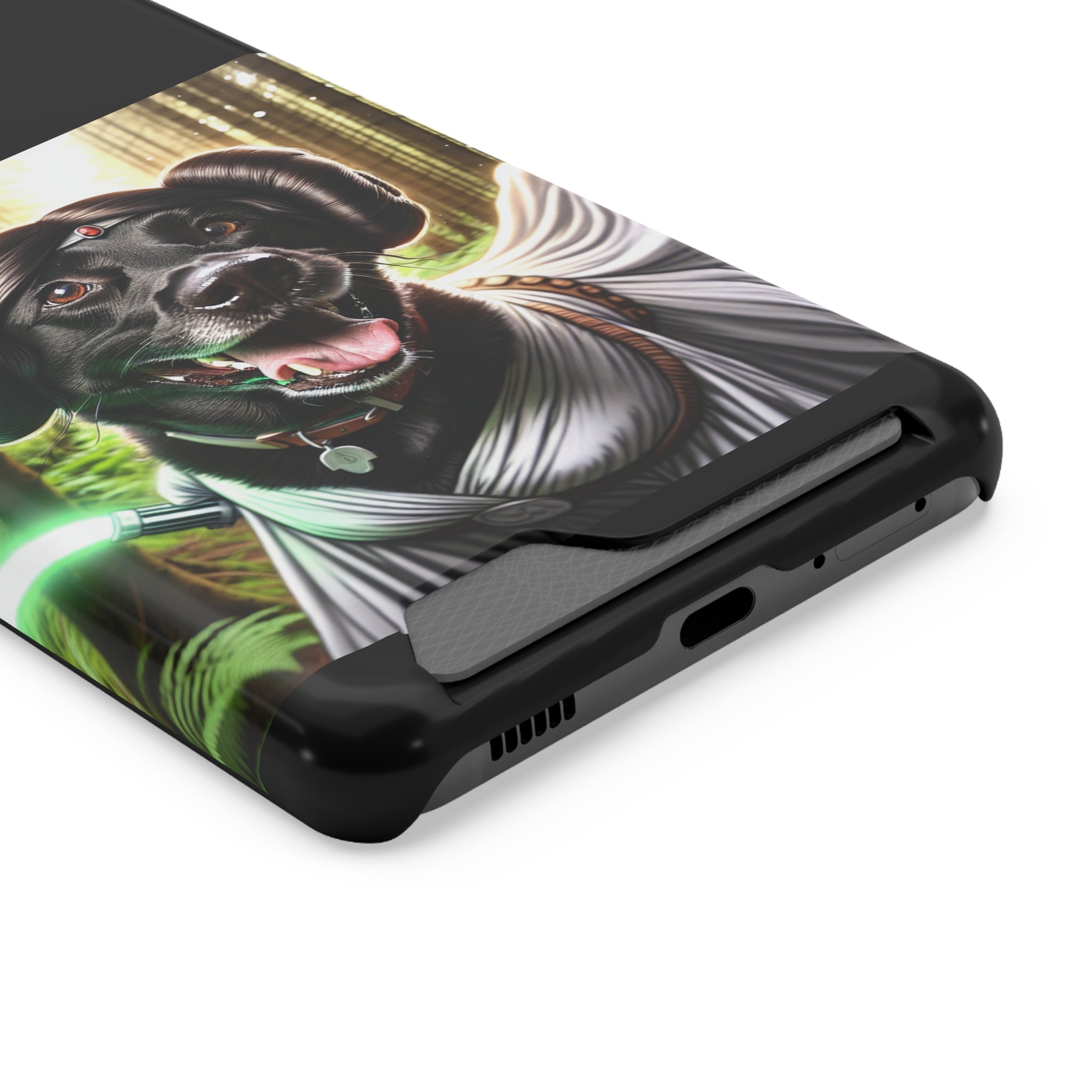 Galaxy Princess Phone Case with Card Holder