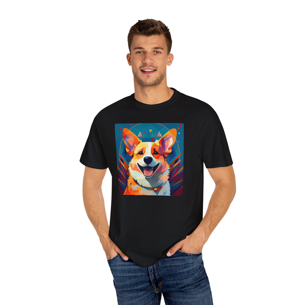 Corgi Unisex Garment-Dyed T-shirt