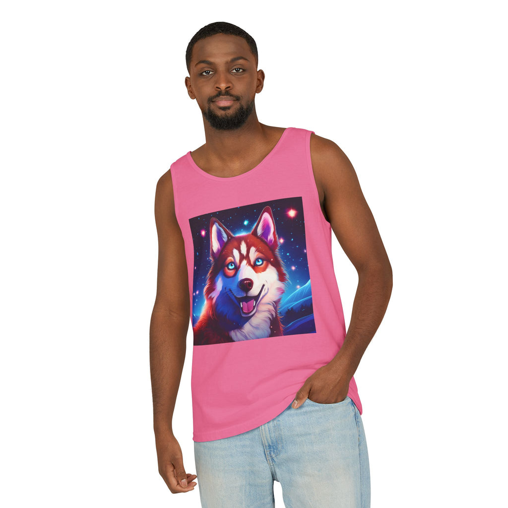 Eskimo Husky Unisex Tank Top