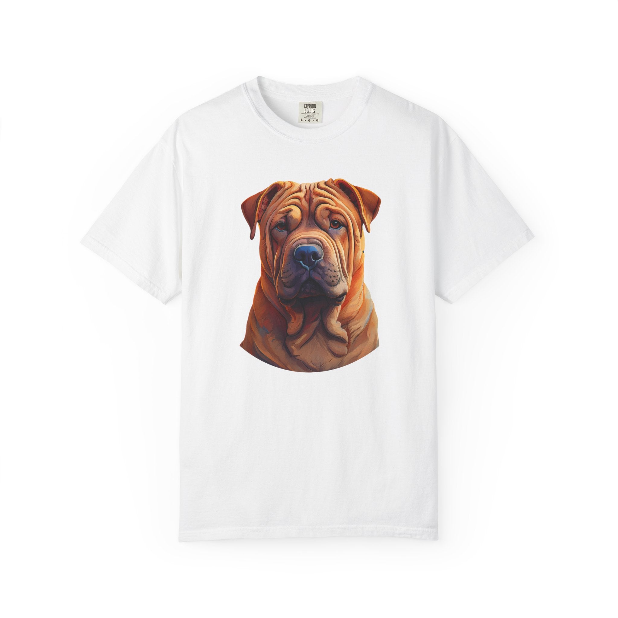 Shar Pei Unisex Garment-Dyed T-shirt