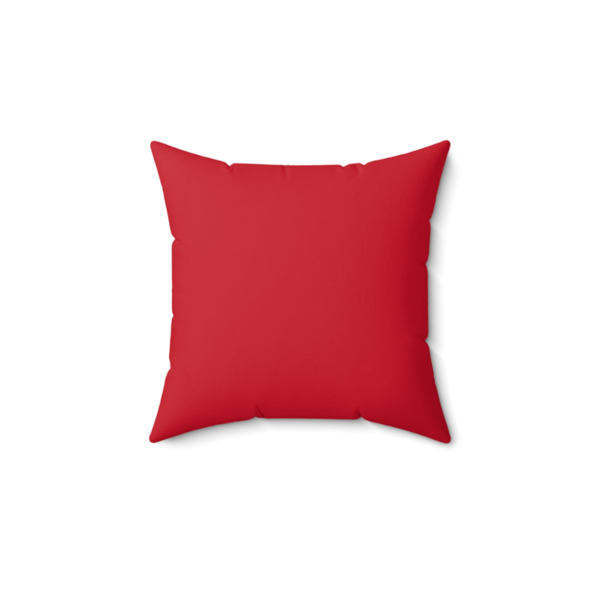Jack Russel Holiday Polyester Square Pillow