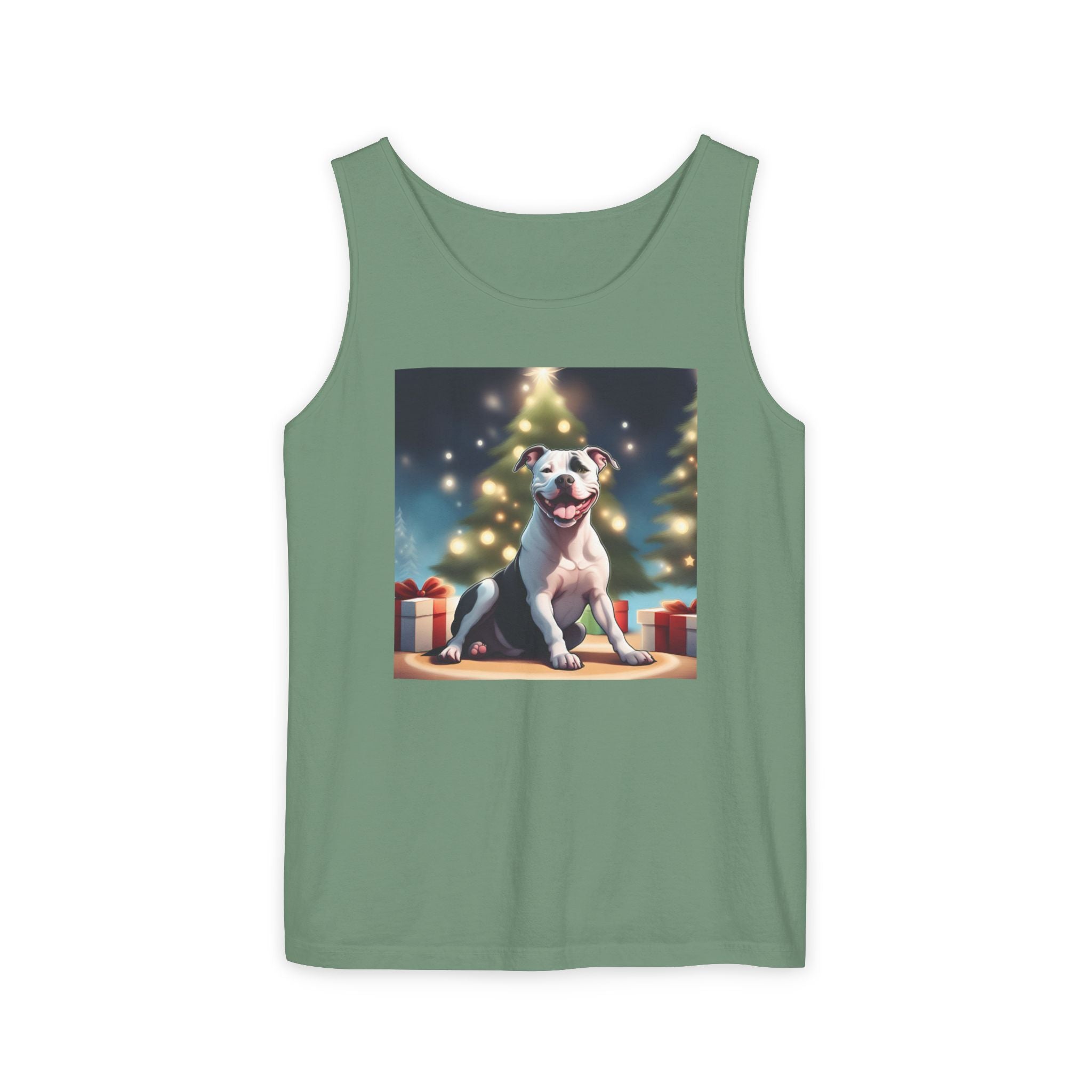 Pit Bull Holiday Unisex Tank Top
