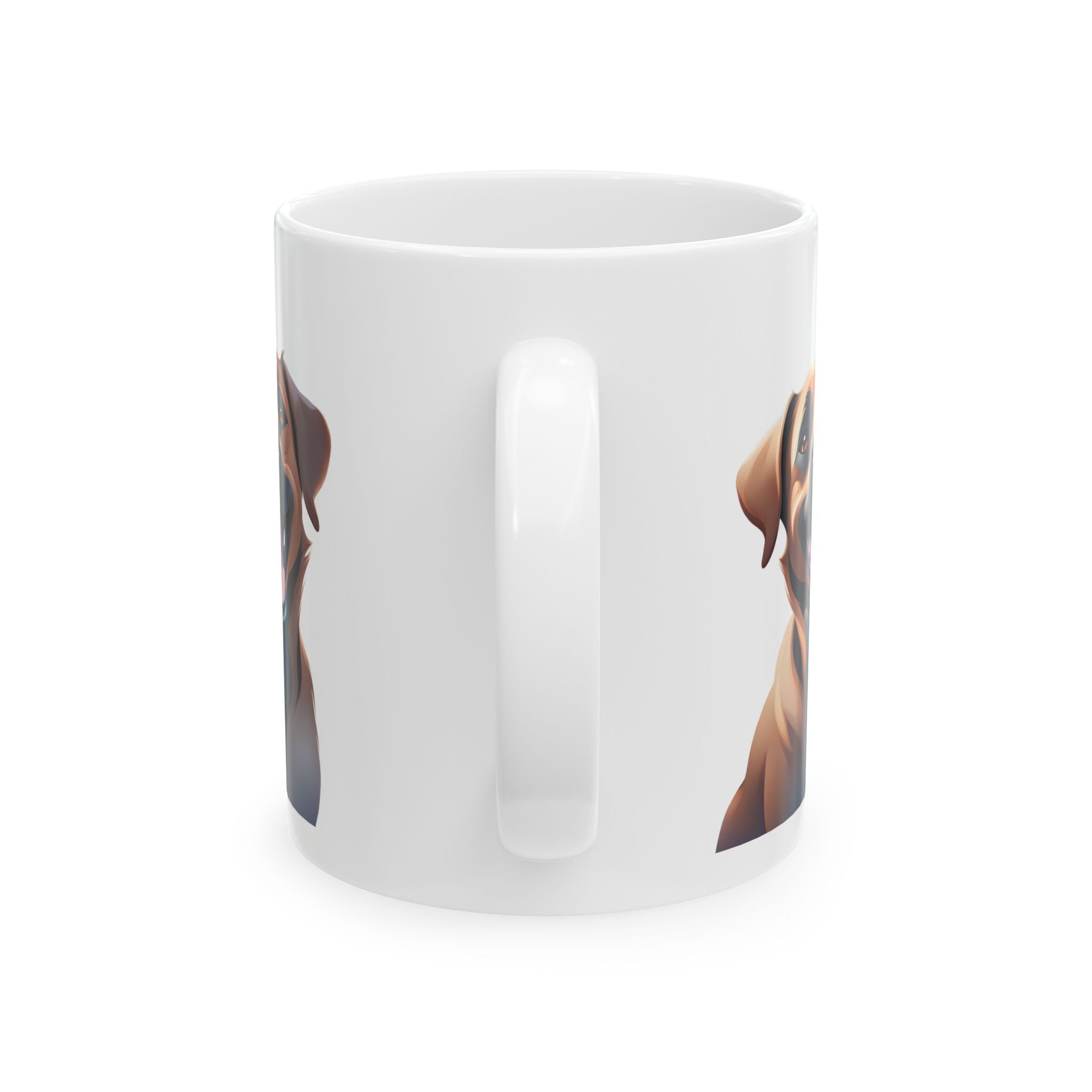 Black Mouth Cur Ceramic Mug, (11oz, 15oz)