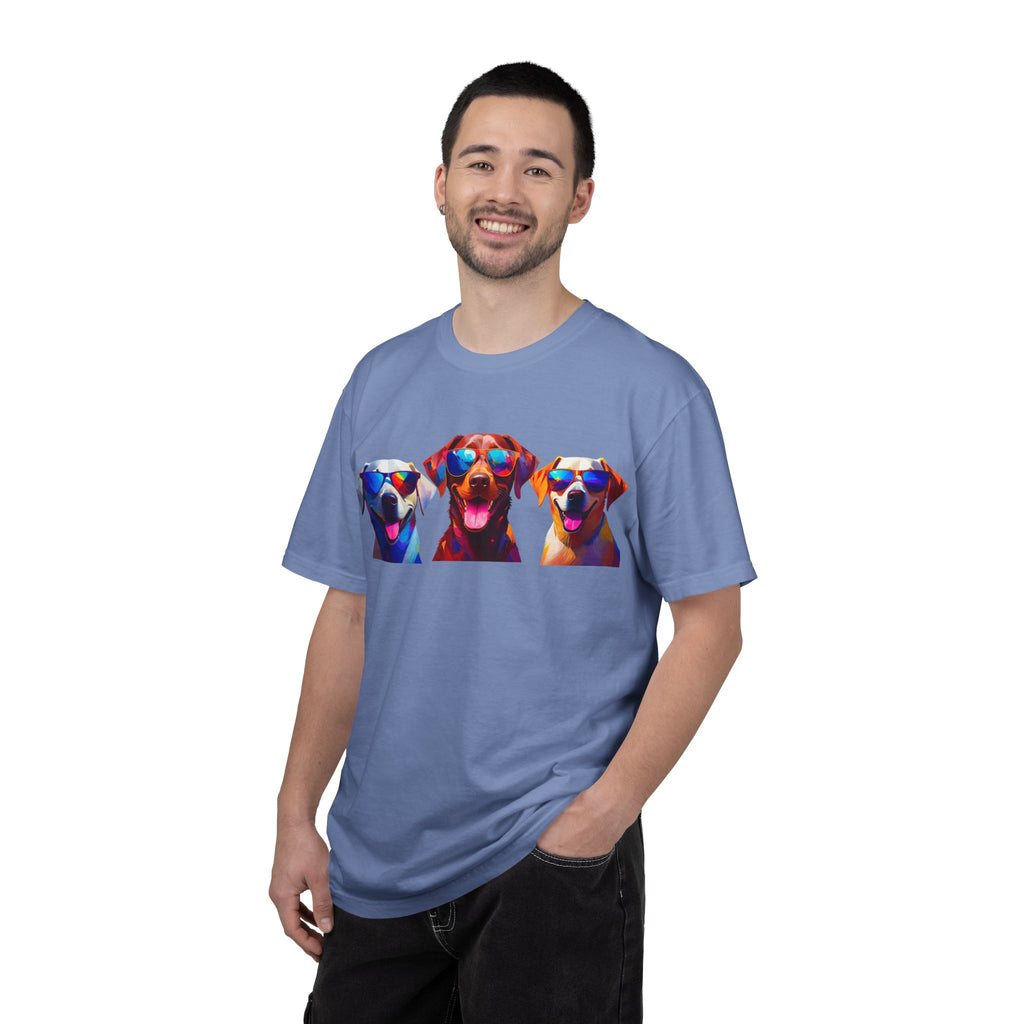 3 Labs Sunglasses Unisex Garment-Dyed T-shirt