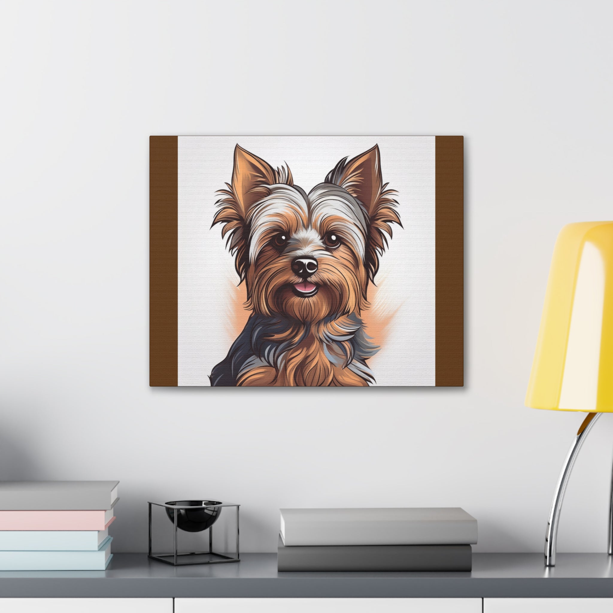 Yorkie Stretched, 0.75"