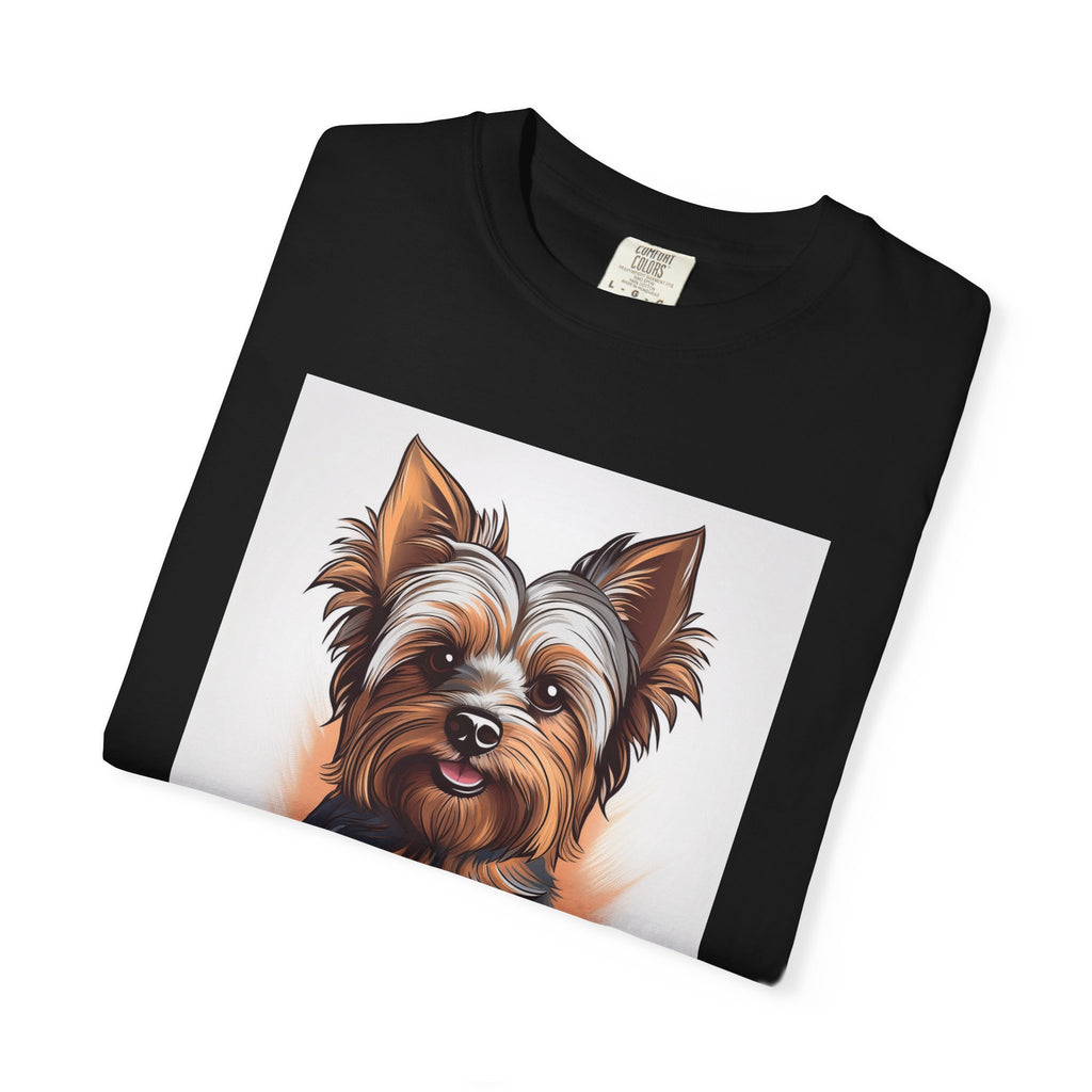Yorkie Unisex Garment-Dyed T-shirt