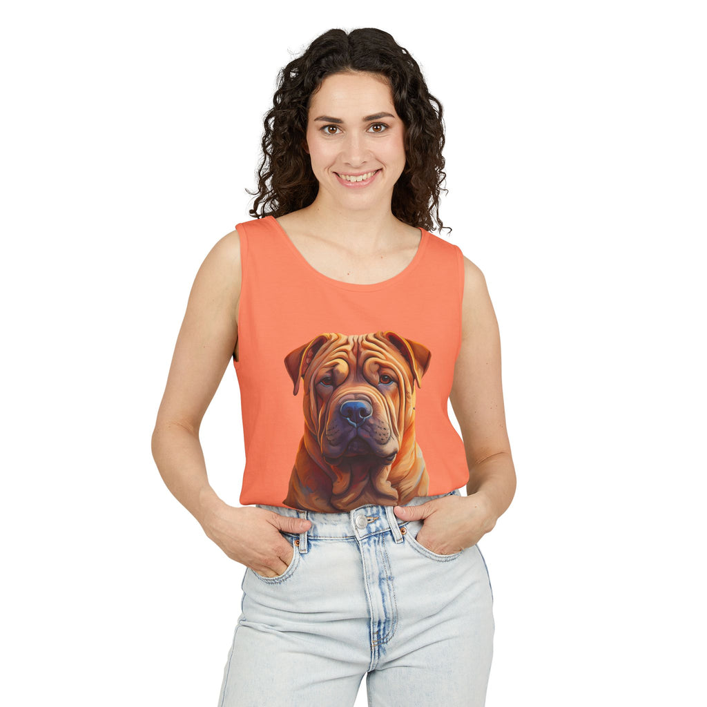 Shar Pei Unisex Tank Top