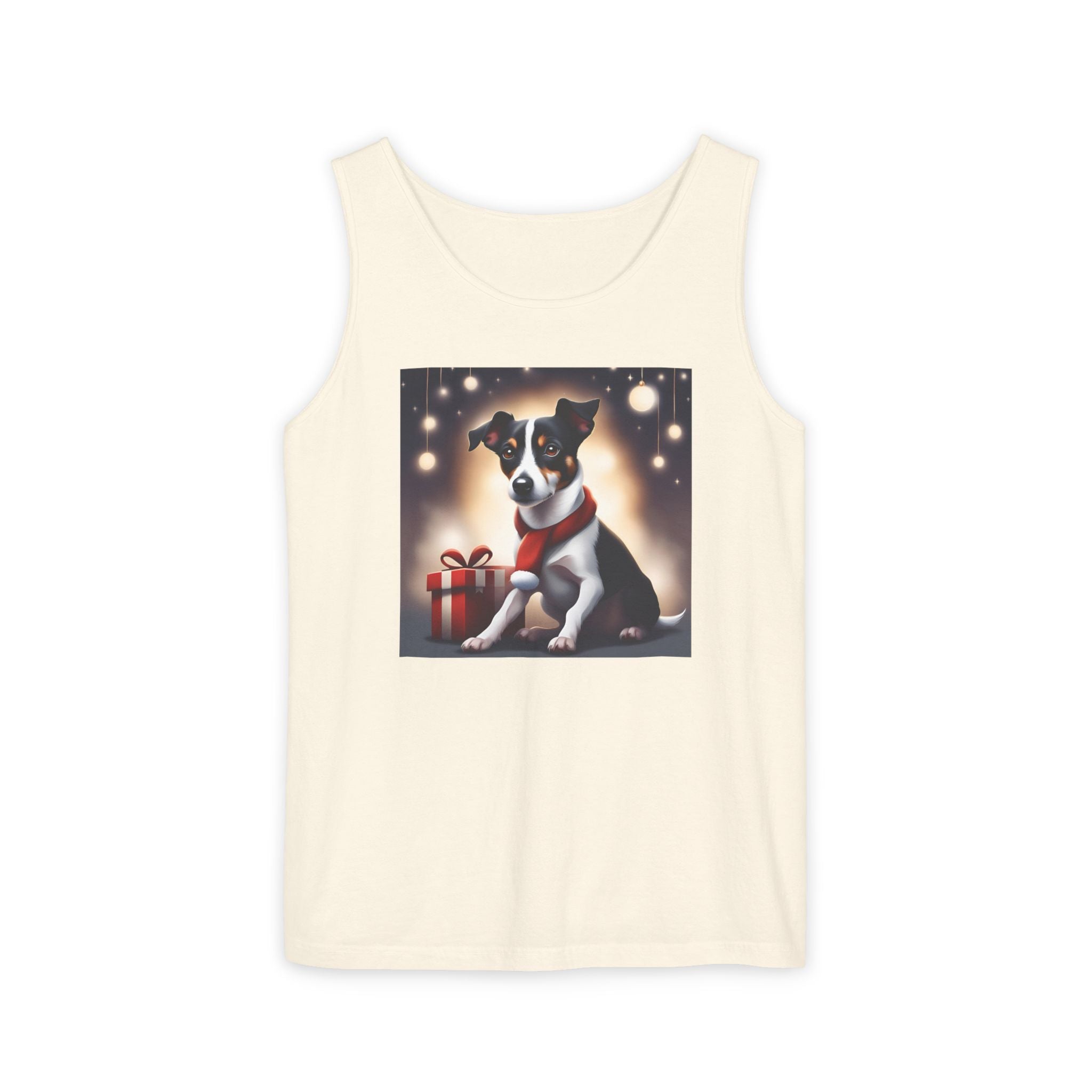 Jack Russel Holiday Unisex Tank Top
