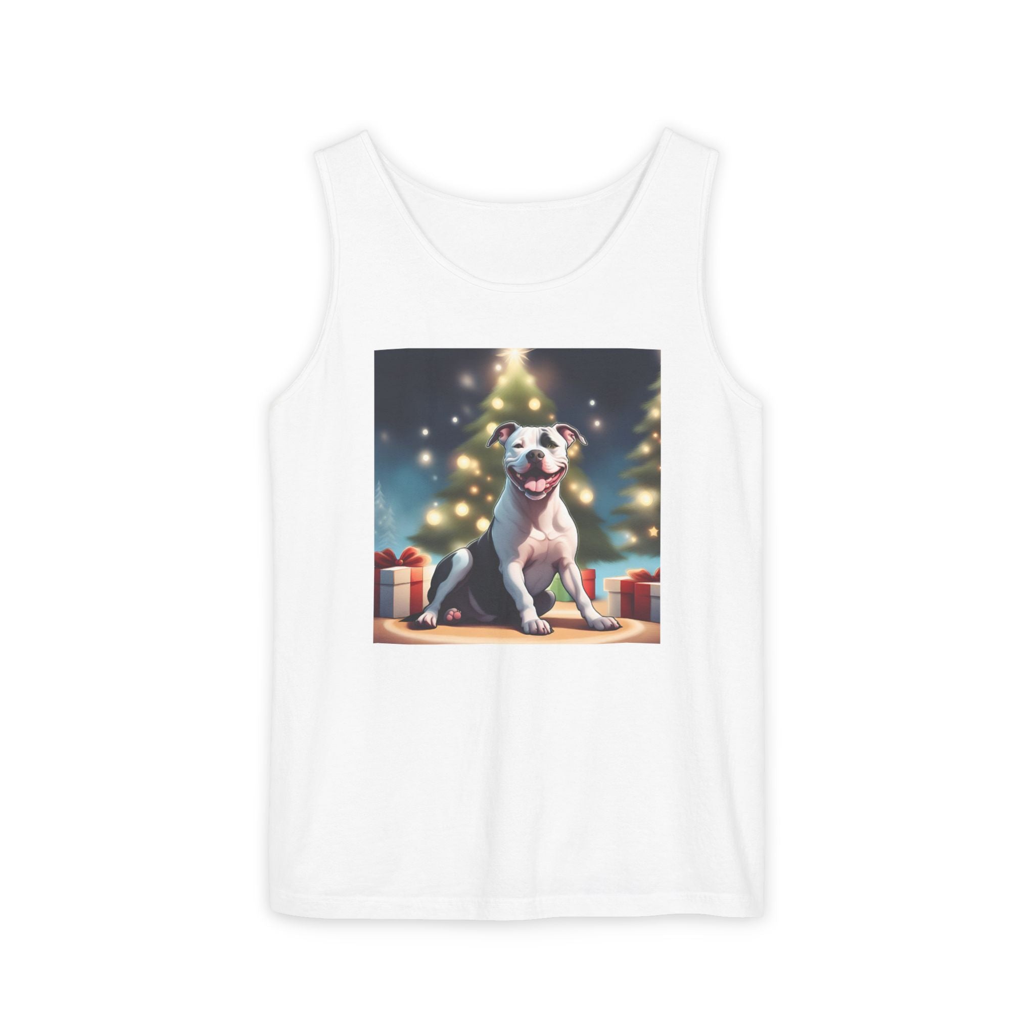 Pit Bull Holiday Unisex Tank Top