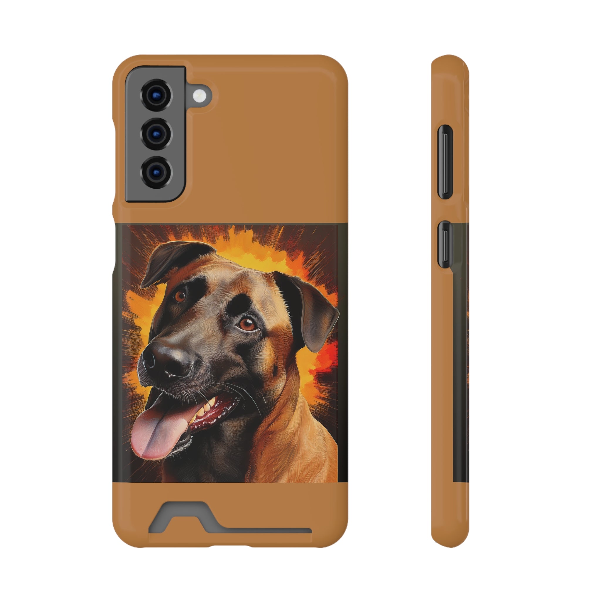 Belgian Malinois Shepherd Phone Case with Card Holder