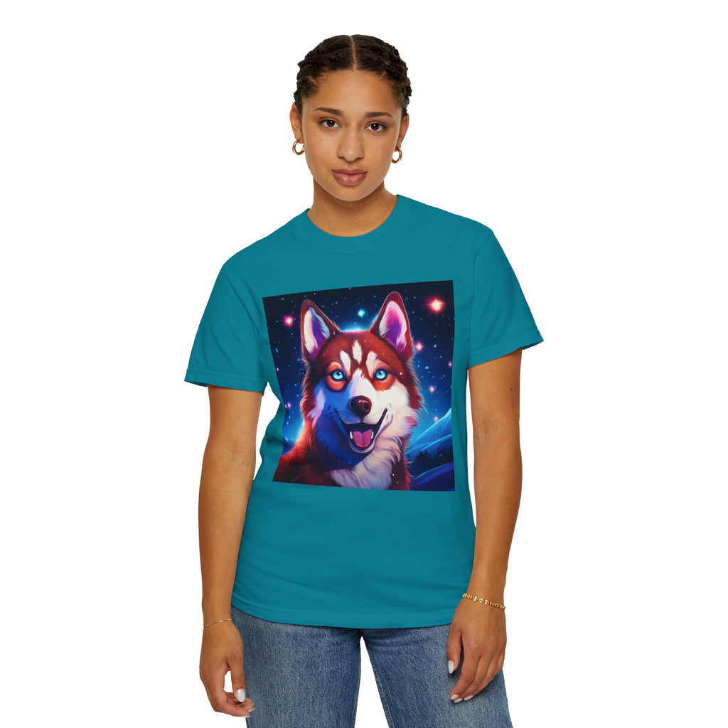 Eskimo Husky Unisex Garment-Dyed T-shirt