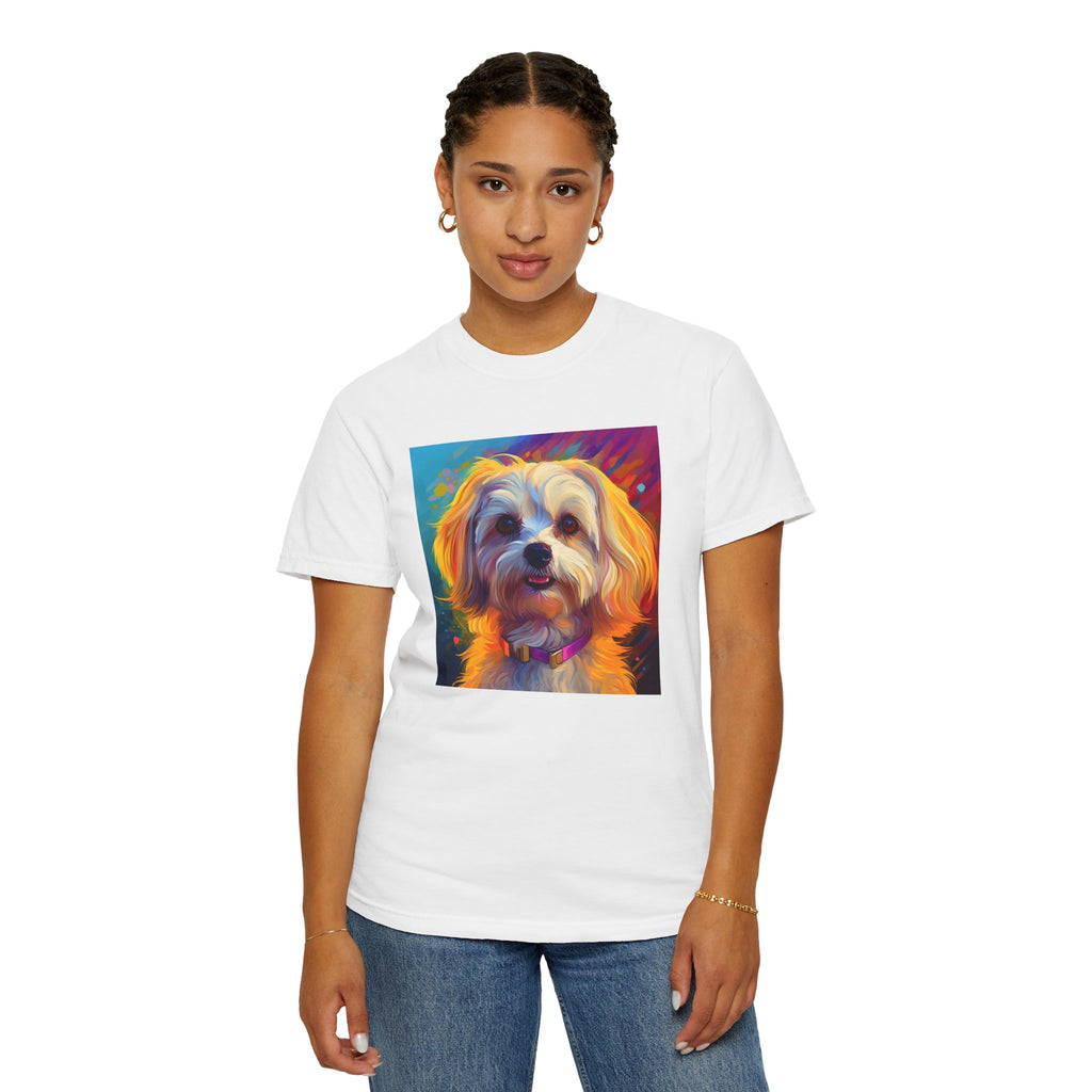 Havanese Unisex Garment-Dyed T-shirt
