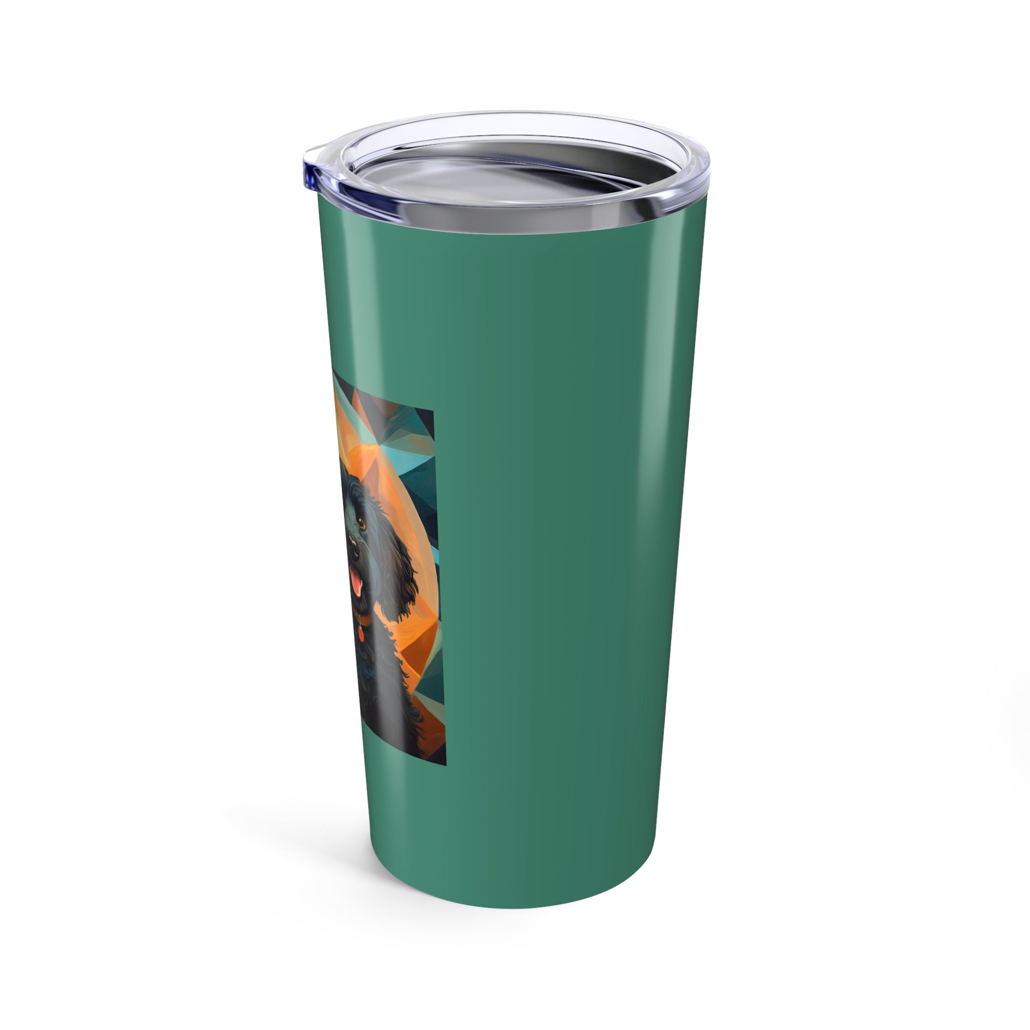 Doodles, Black & Tan Tumbler 20oz
