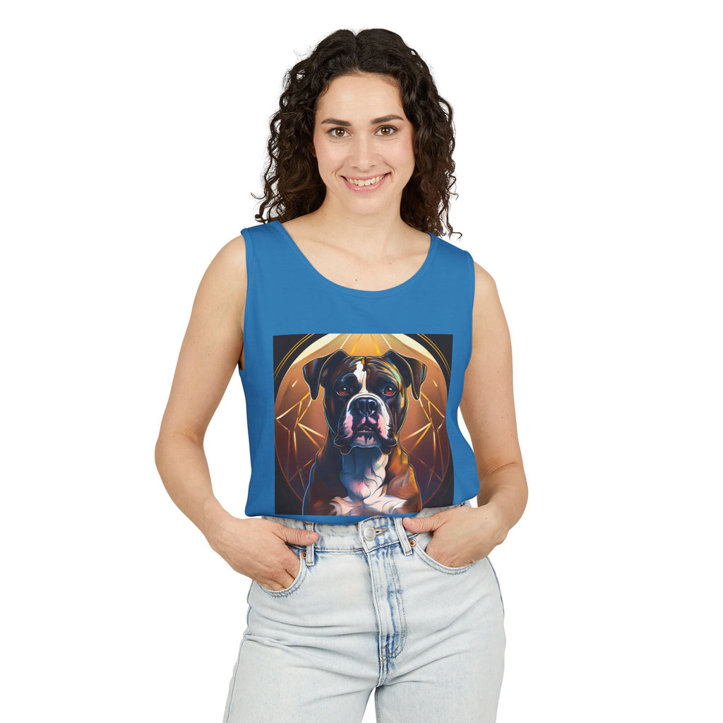 Brindle Gold Boxer Tank Top