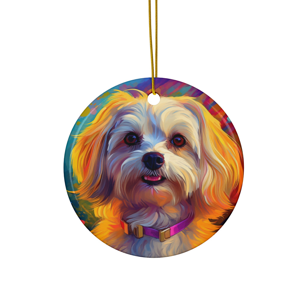 Havanese Ceramic Ornament