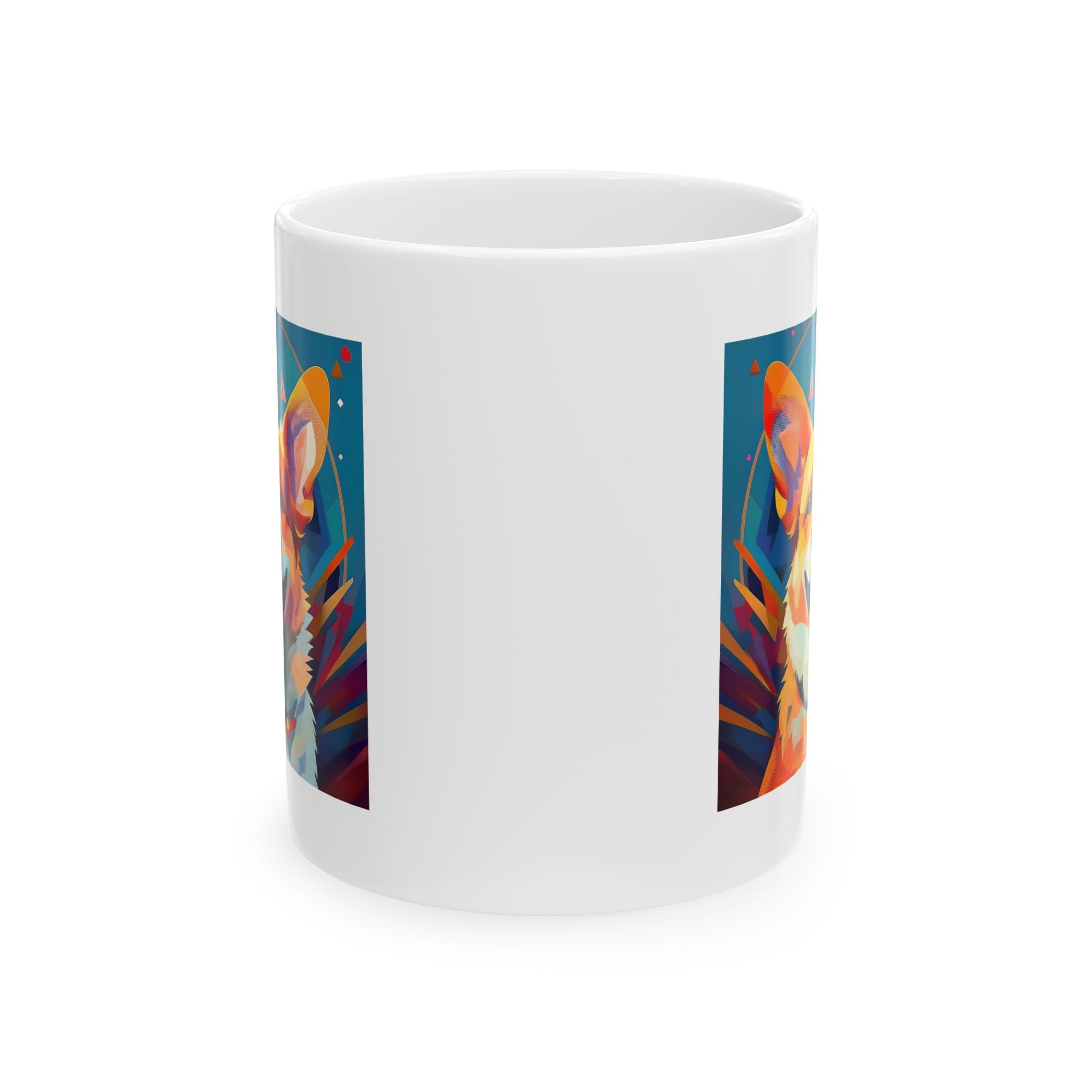 Corgie Ceramic Mug, (11oz, 15oz)