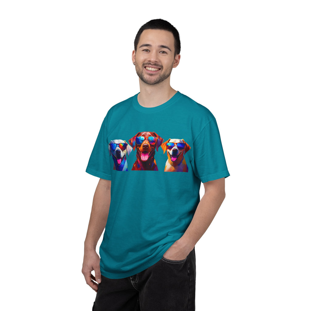 3 Labs Sunglasses Unisex Garment-Dyed T-shirt