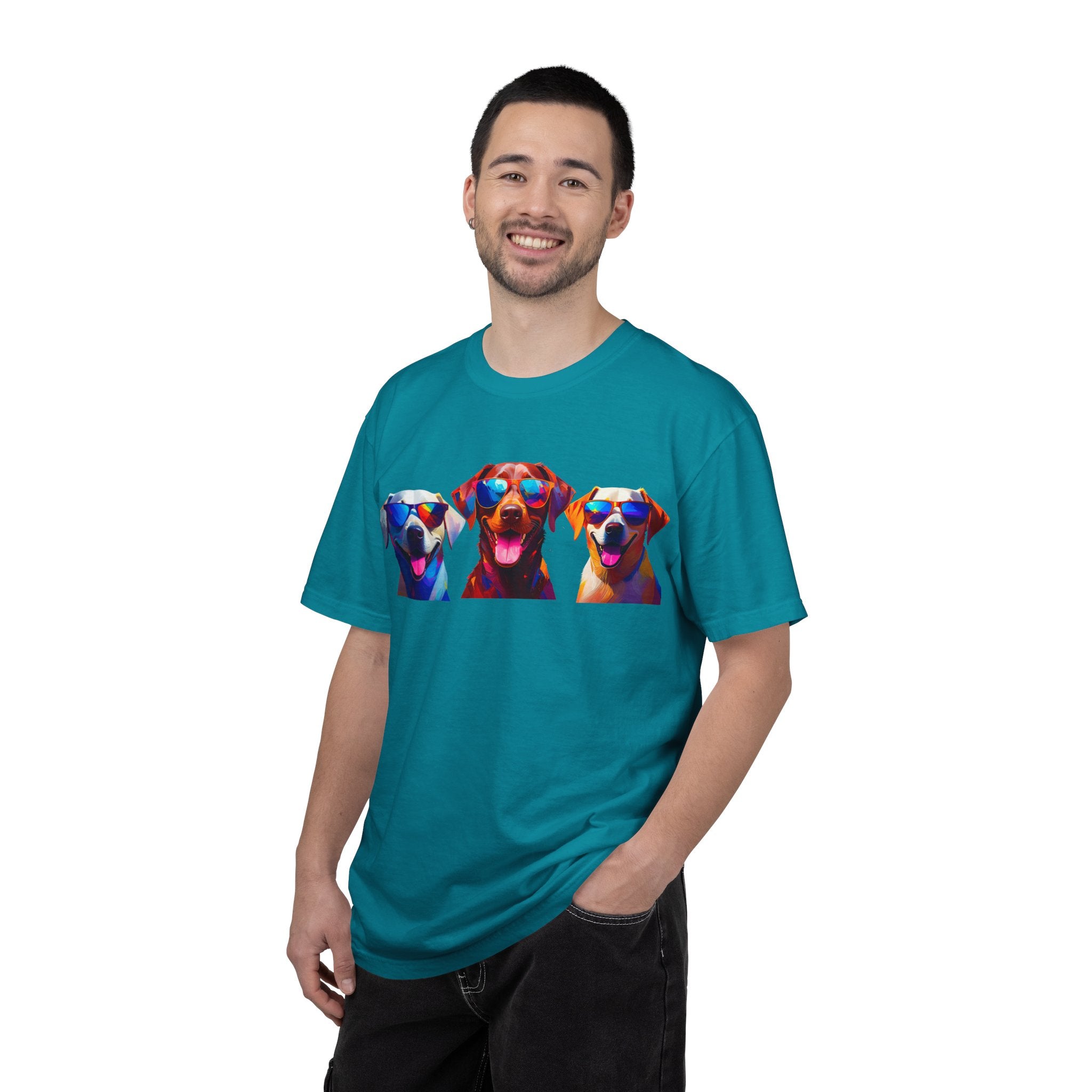 3 Labs Sunglasses Unisex Garment-Dyed T-shirt
