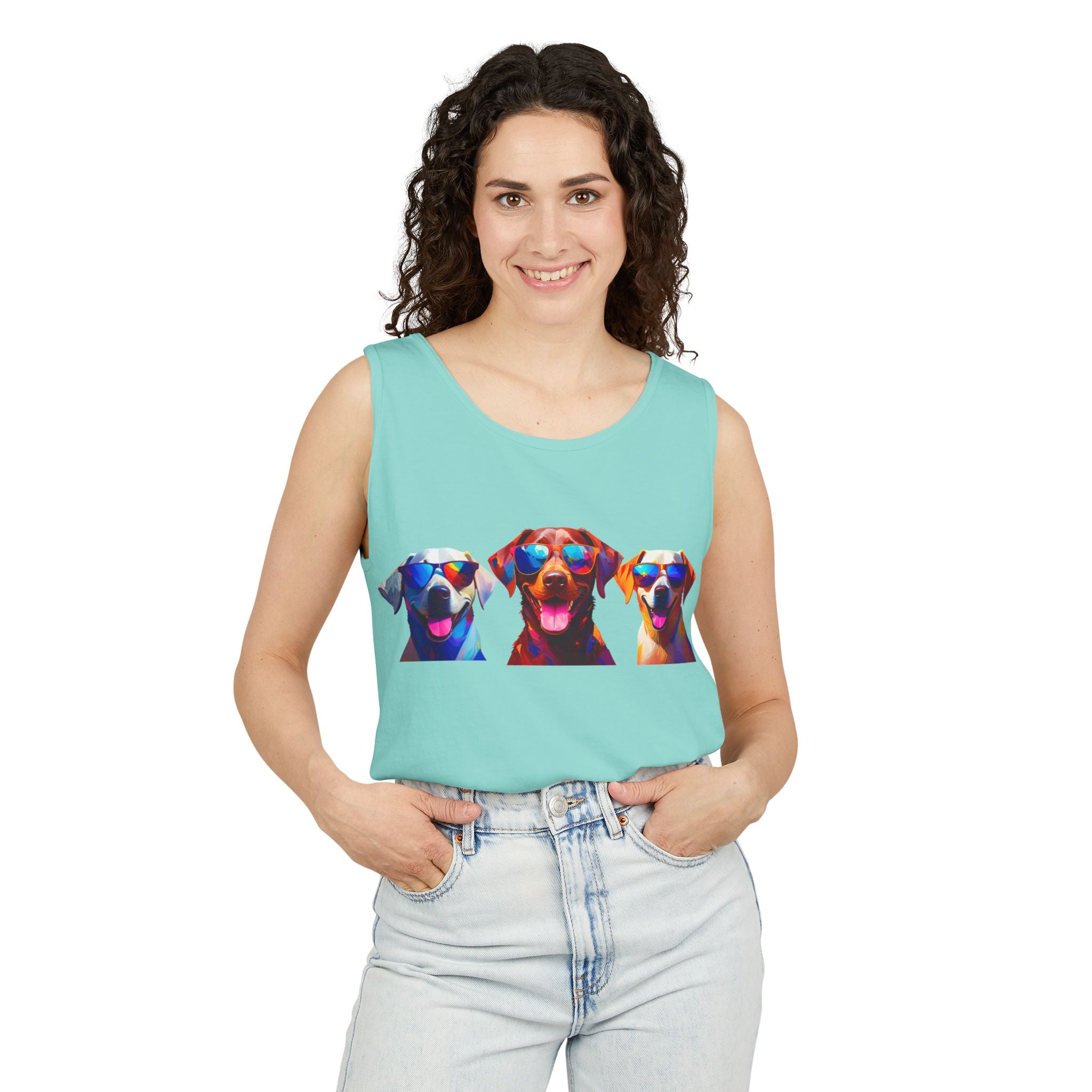 3 Labs Sunglasses Tank Top