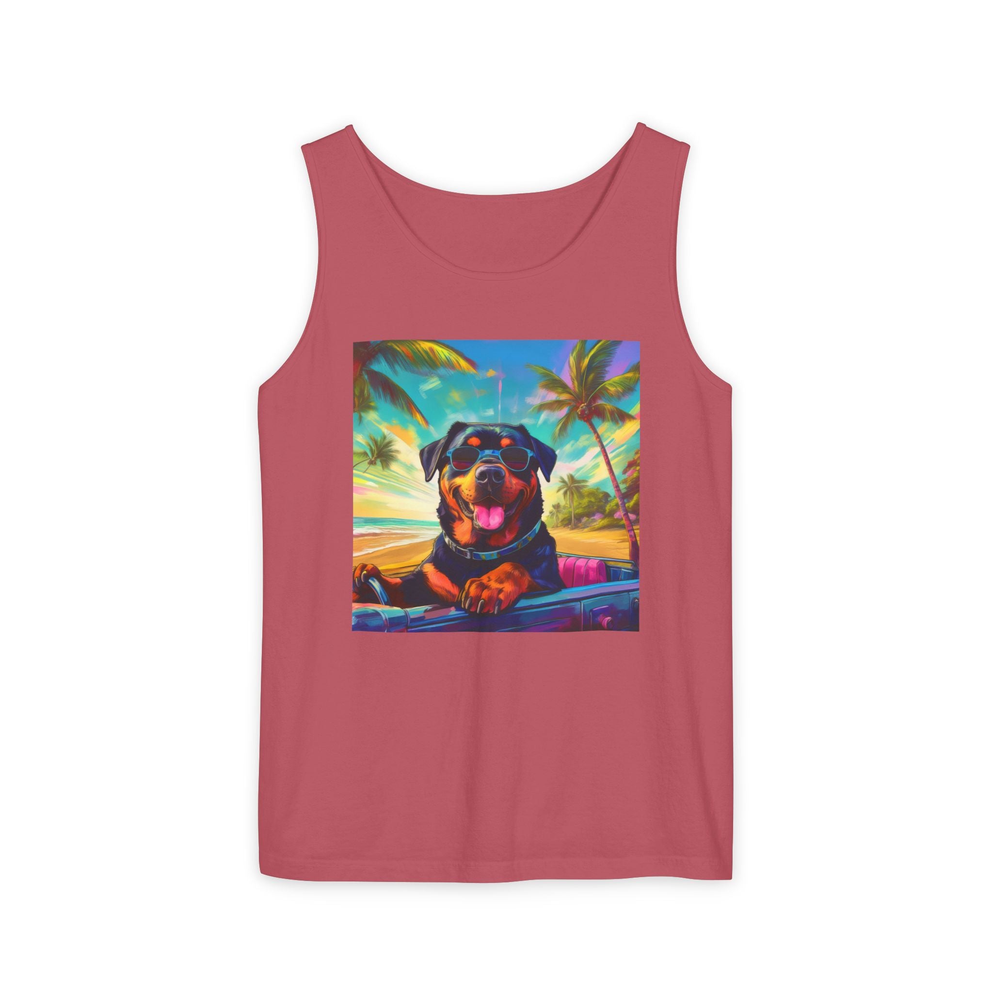 Rottweiler Beach Drive Tank Top