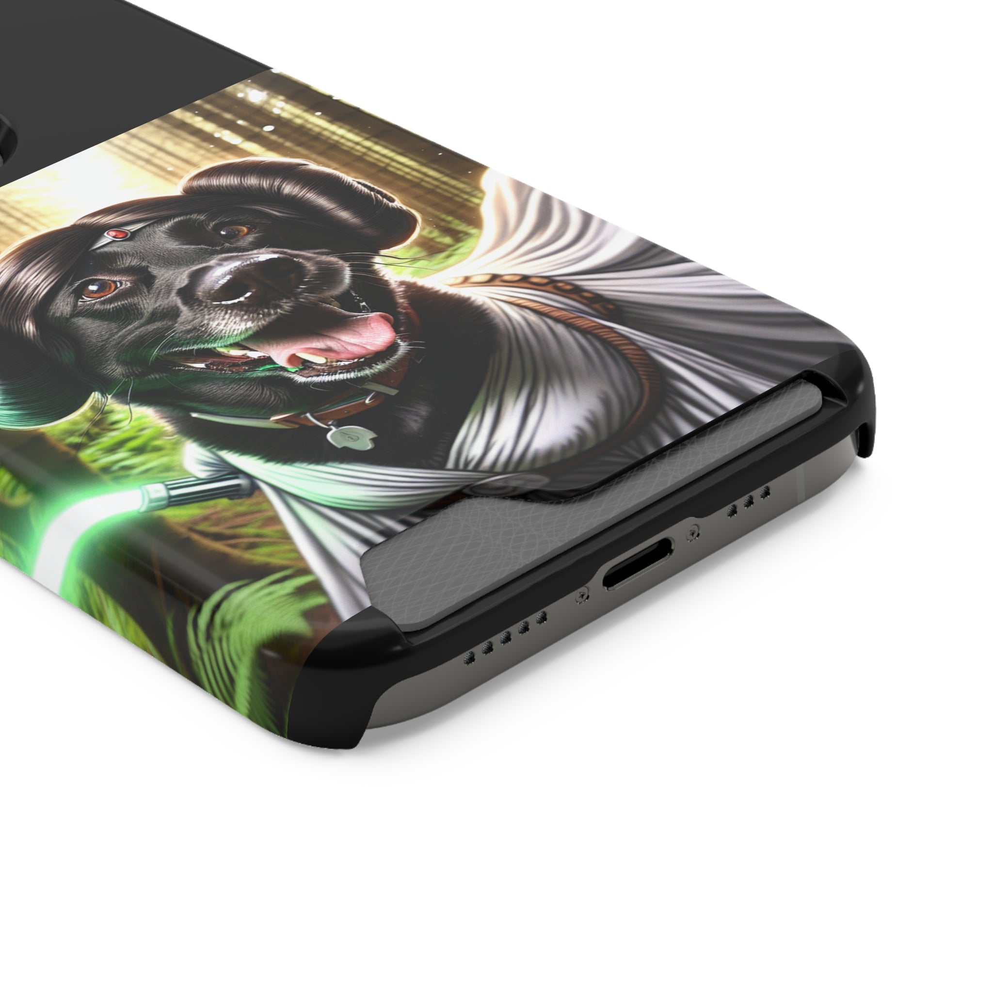 Galaxy Princess Phone Case with Card Holder