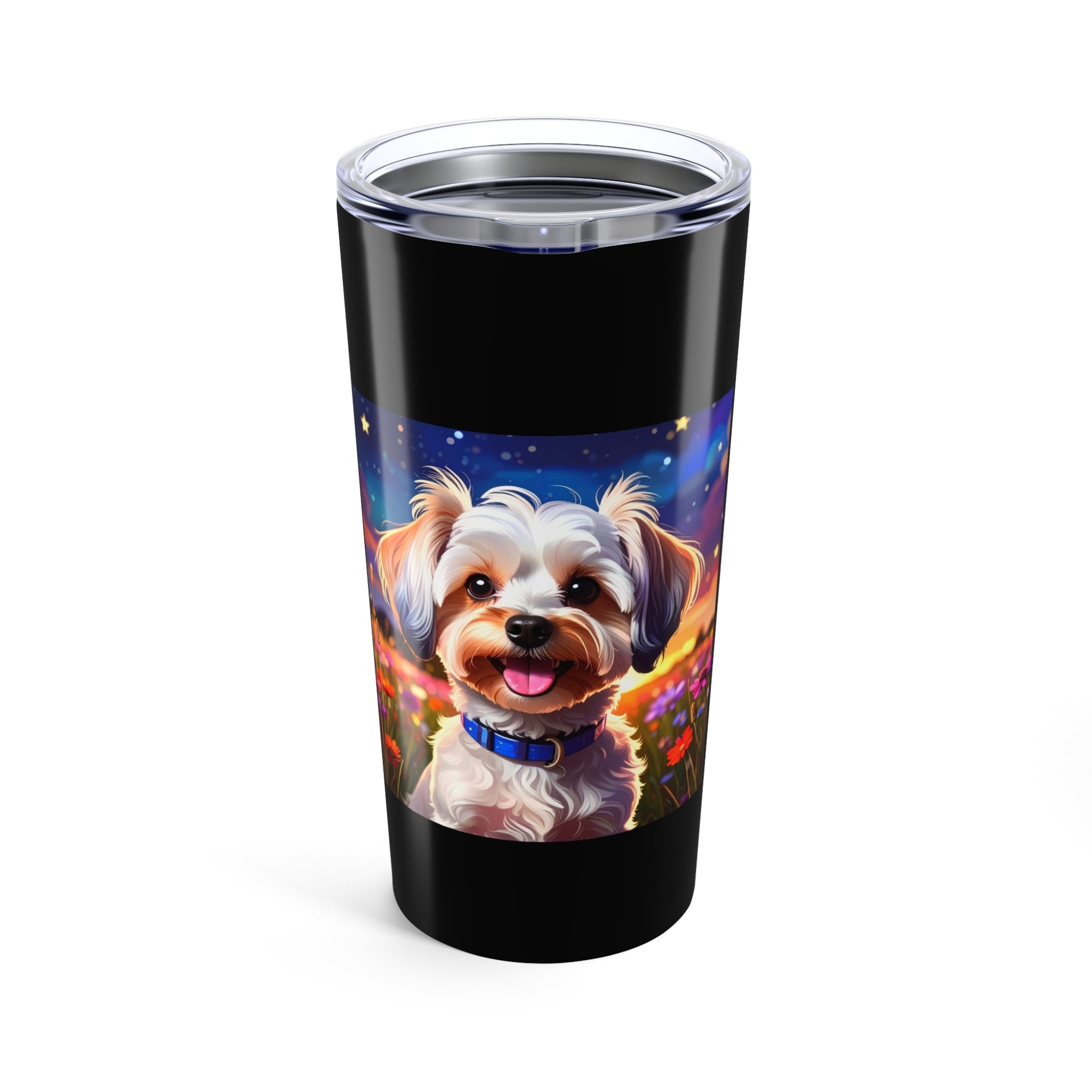 Yorkie Stary Night Tumbler 20oz