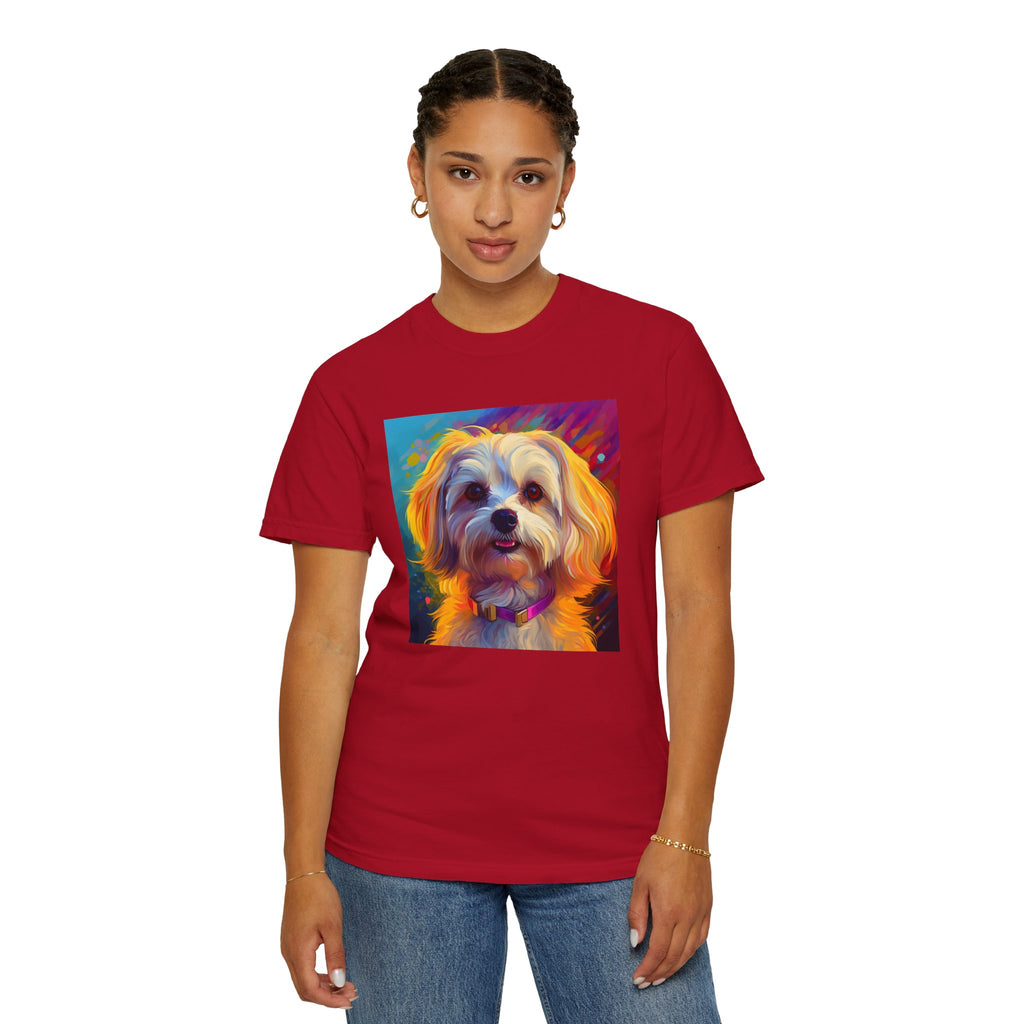 Havanese Unisex Garment-Dyed T-shirt