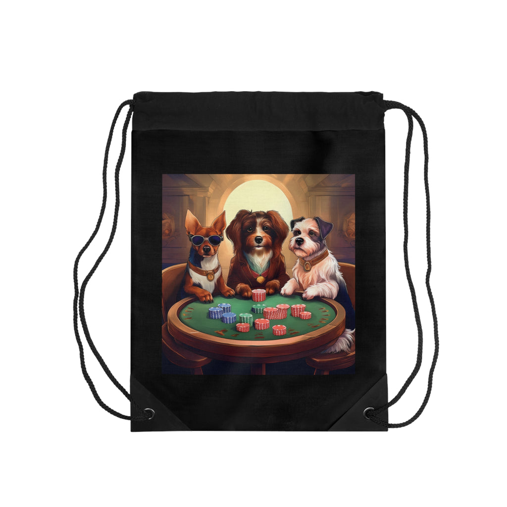 Miniature Pinscher Drawstring Bag