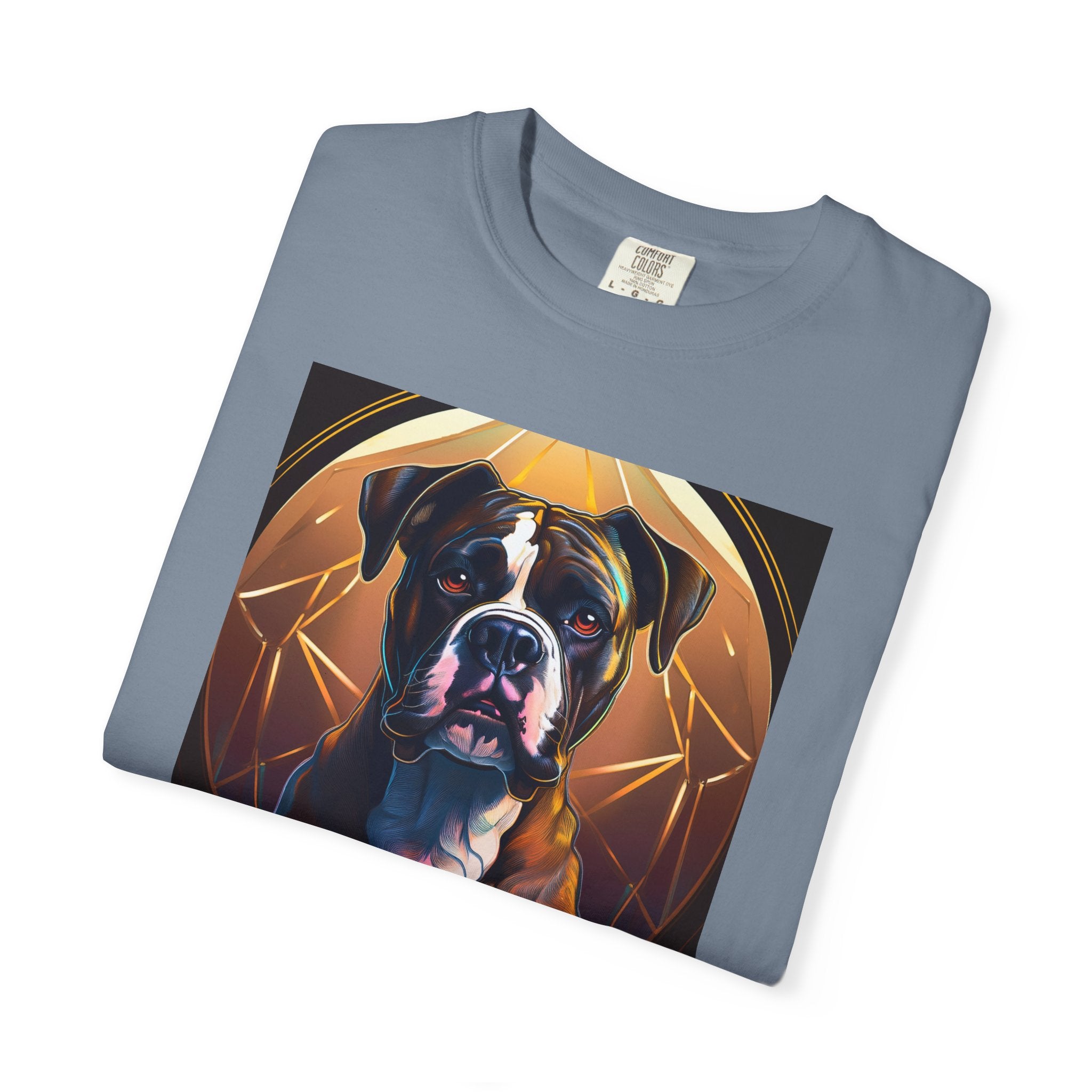 Brindle Gold Boxer Unisex Garment-Dyed T-shirt