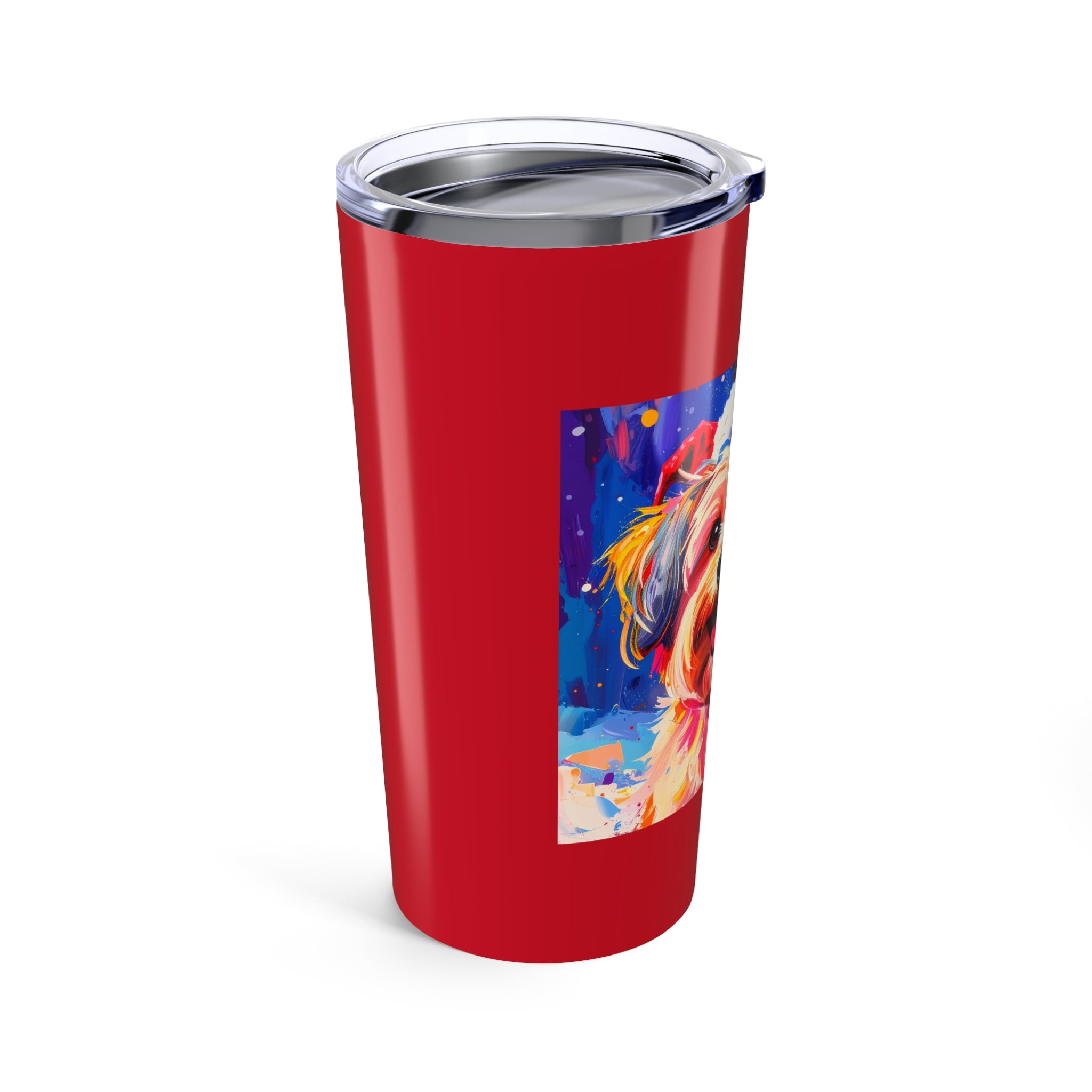 Yorkie Holiday II Tumbler 20oz