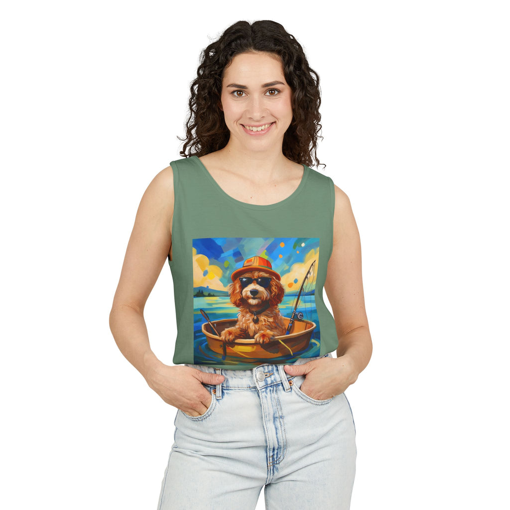 Doodle Fishing Tank Top