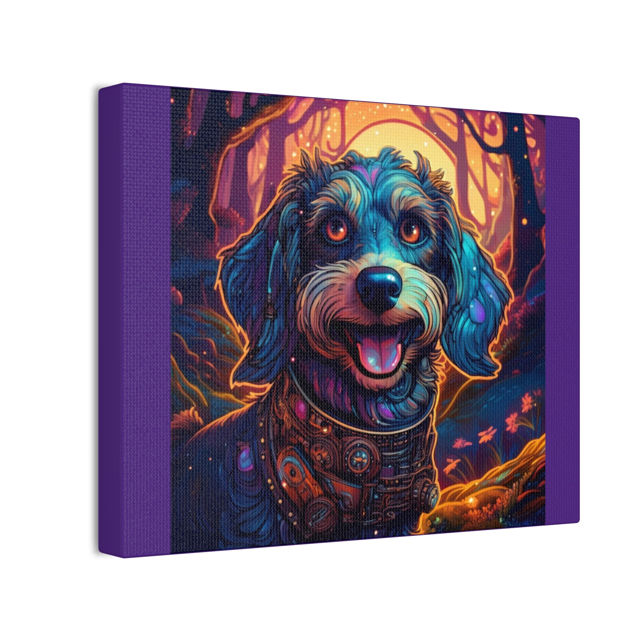 Steampunk Dachshund Stretched, 0.75"