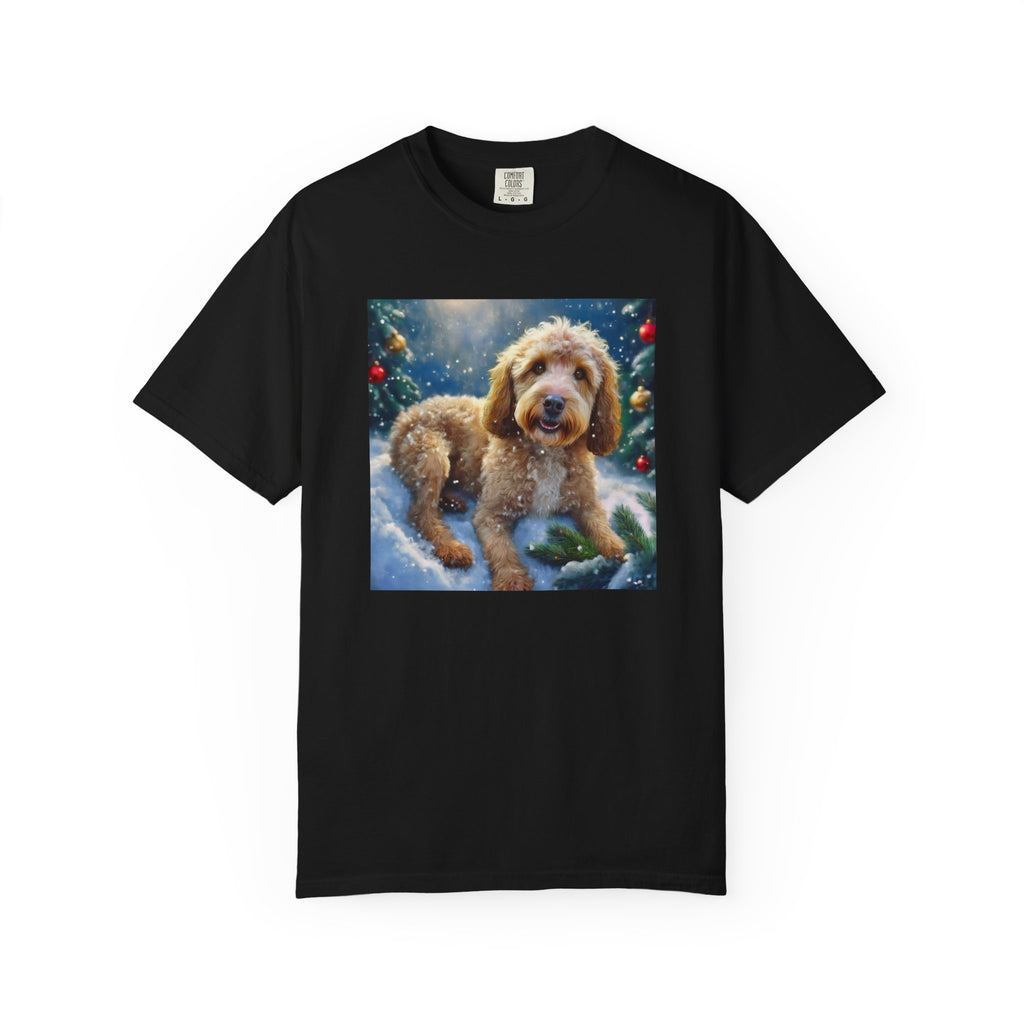 Doodle Holiday Unisex Garment-Dyed T-shirt