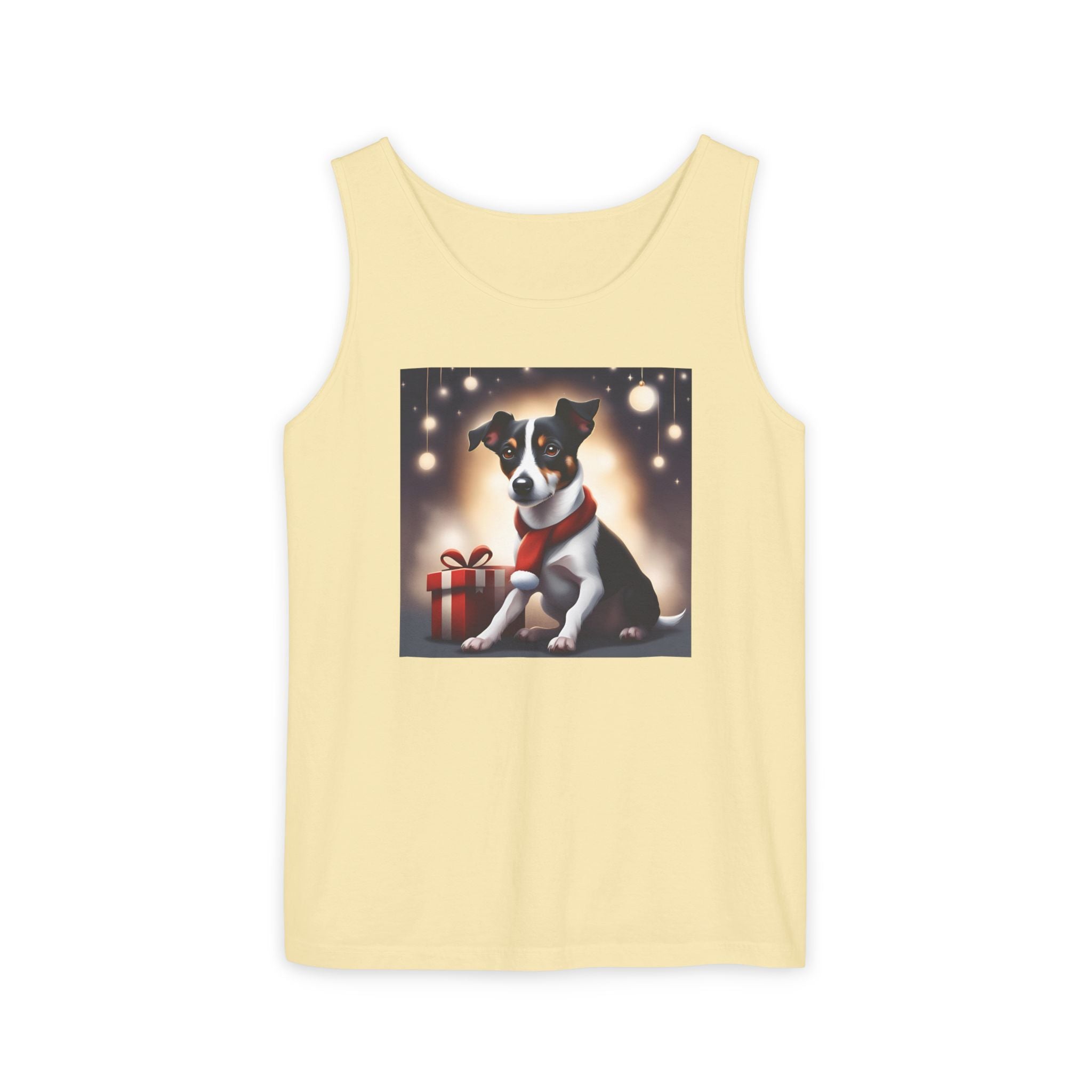 Jack Russel Holiday Unisex Tank Top