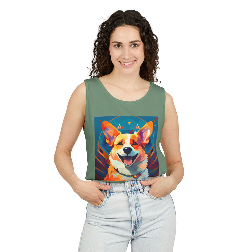 Corgi Tank Top