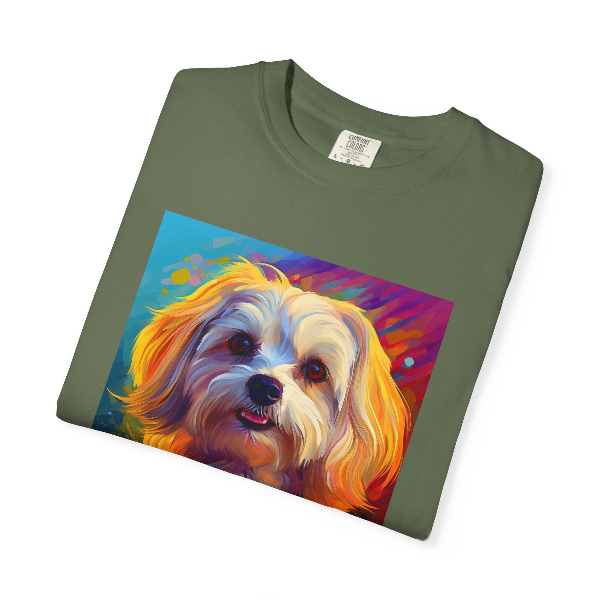 Havanese Unisex Garment-Dyed T-shirt