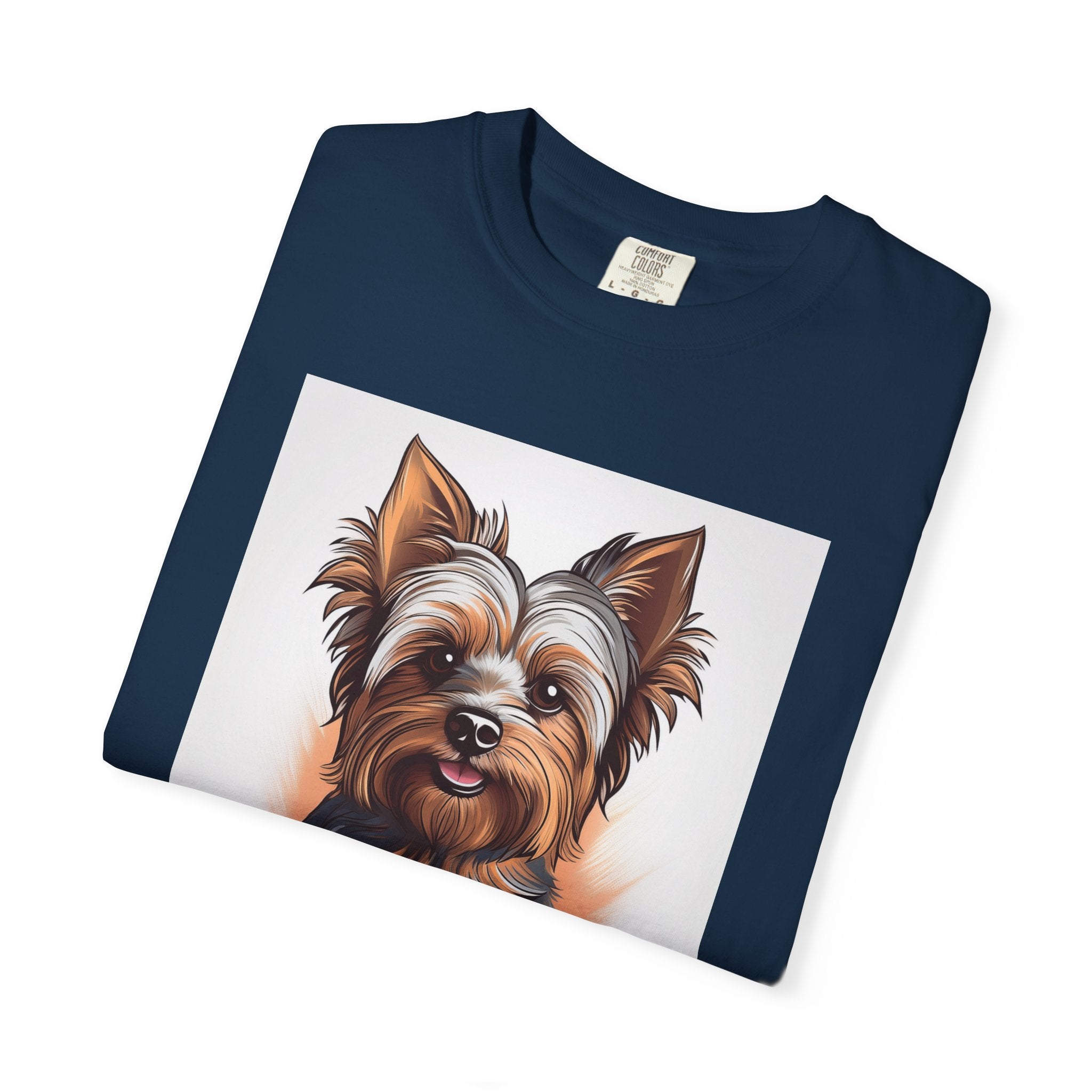 Yorkie Unisex Garment-Dyed T-shirt
