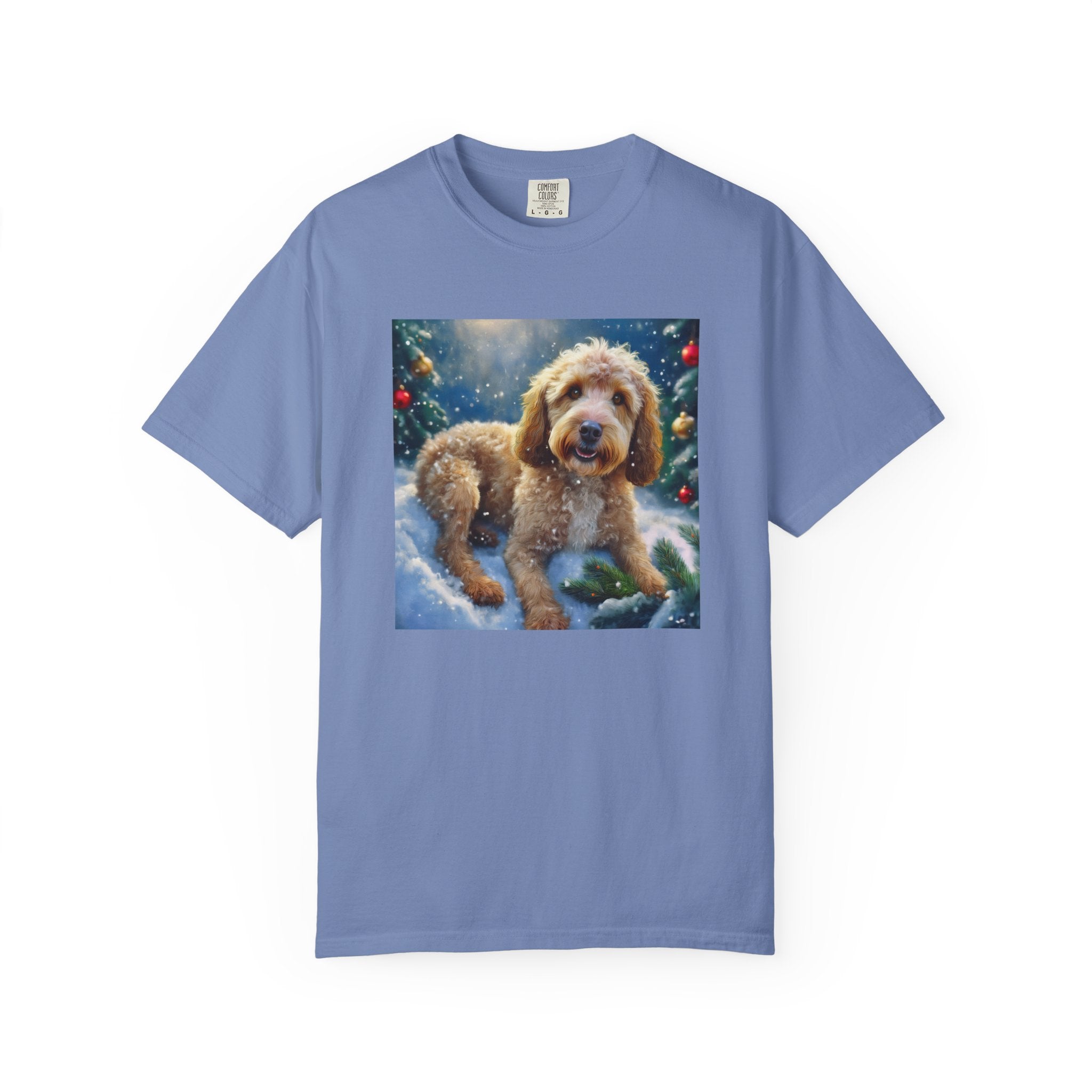 Doodle Holiday Unisex Garment-Dyed T-shirt