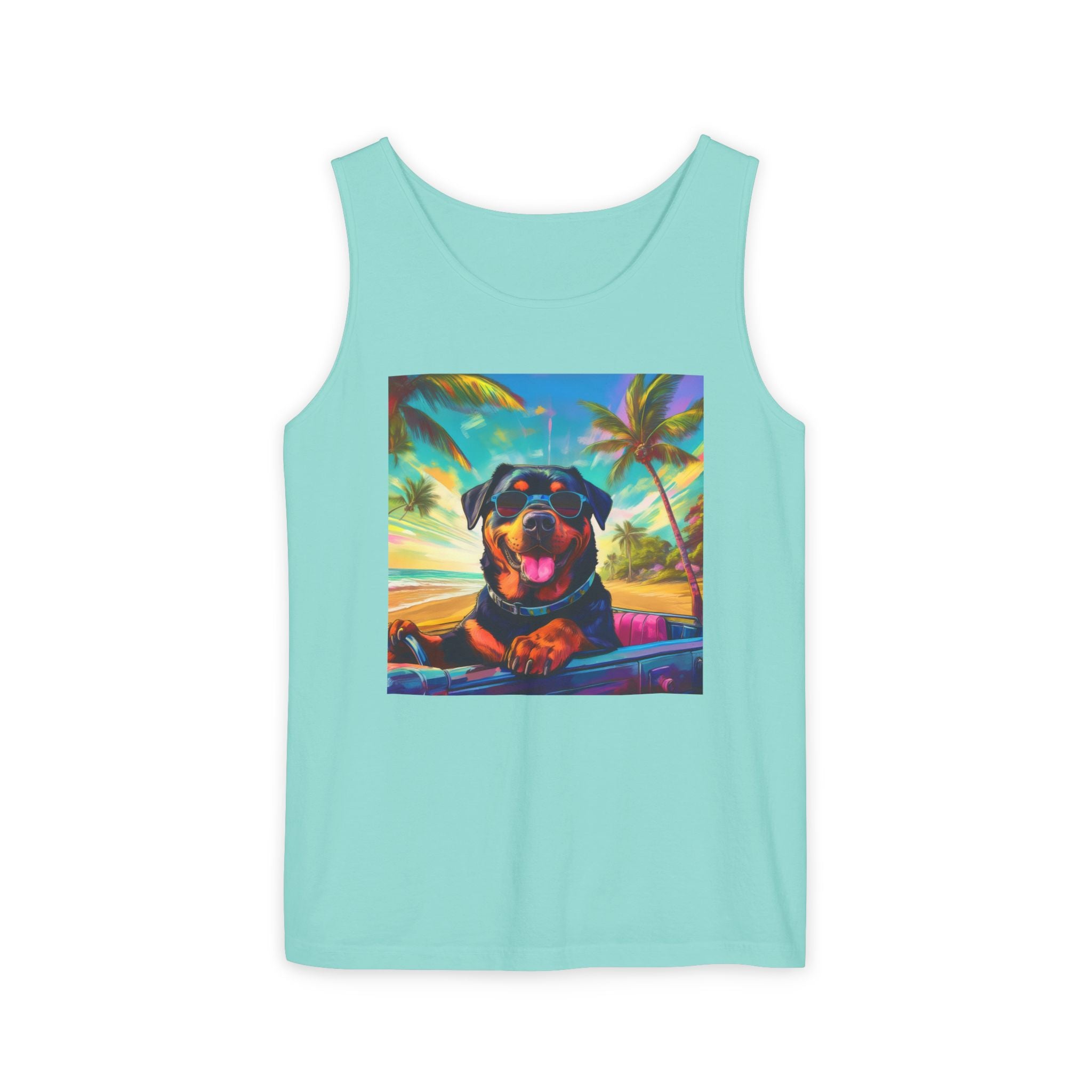 Rottweiler Beach Drive Tank Top
