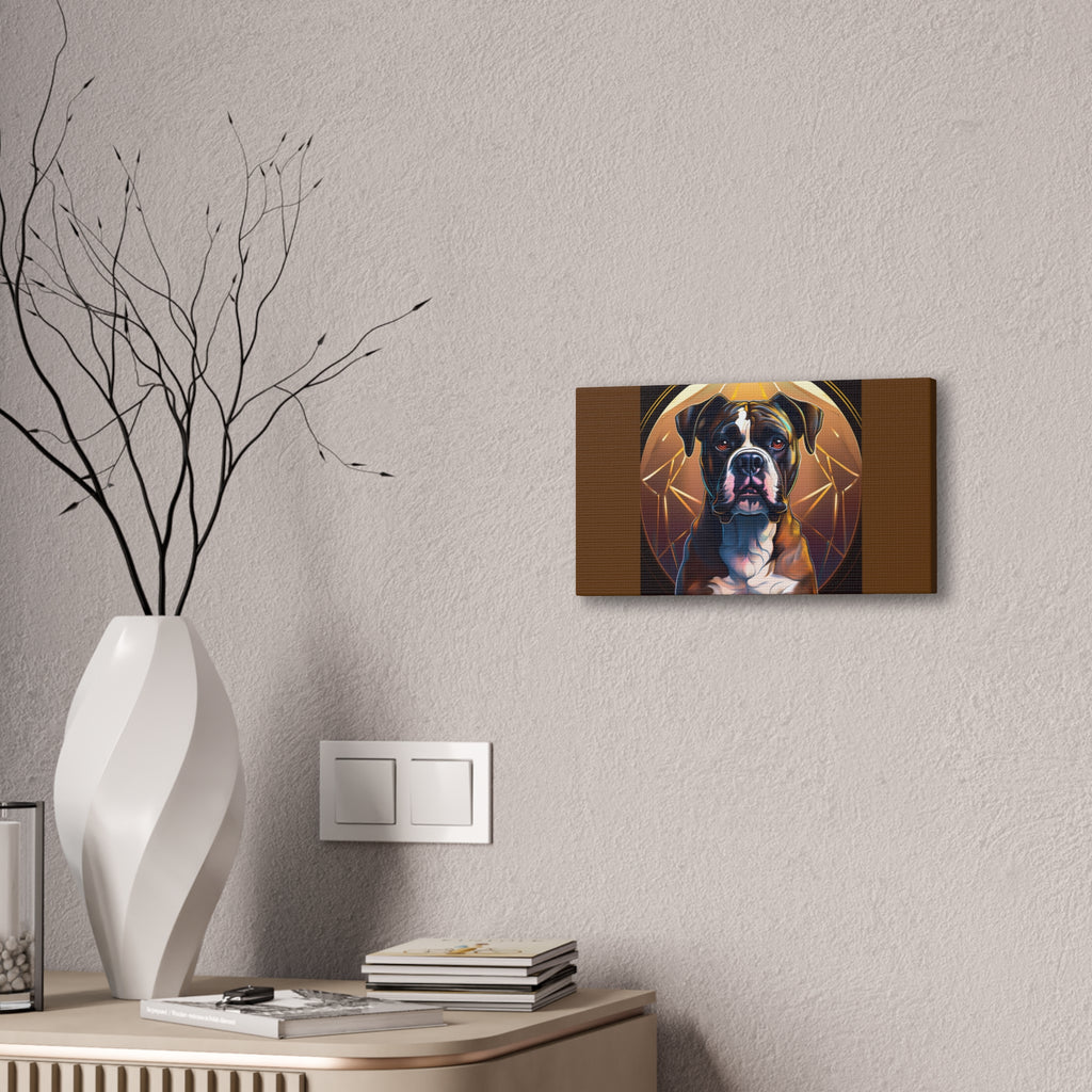 Brindle Gold Canvas Painting