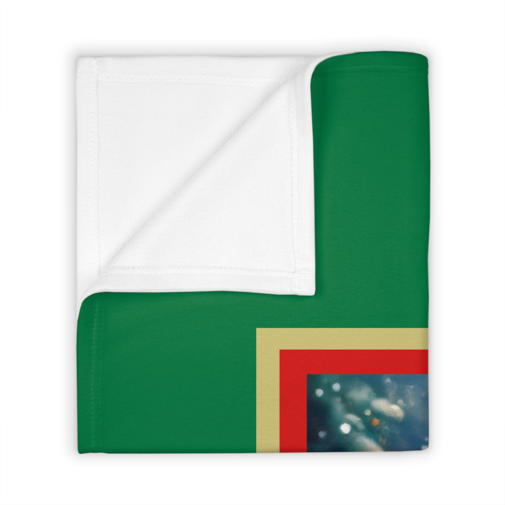 Doodle Holiday Throw Blanket