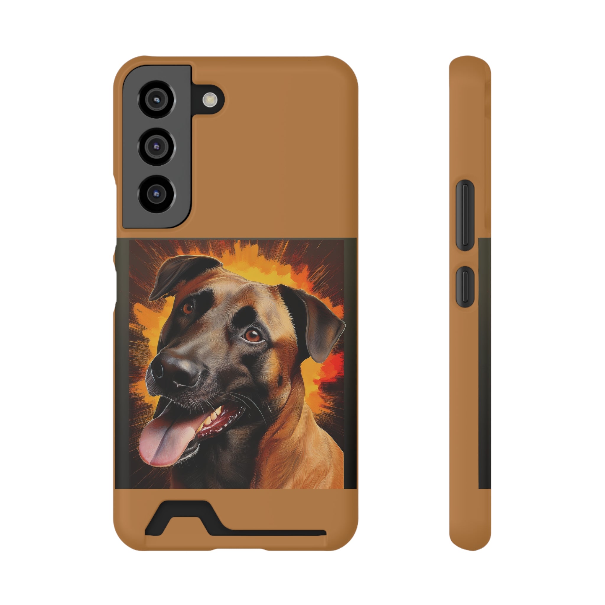 Belgian Malinois Shepherd Phone Case with Card Holder