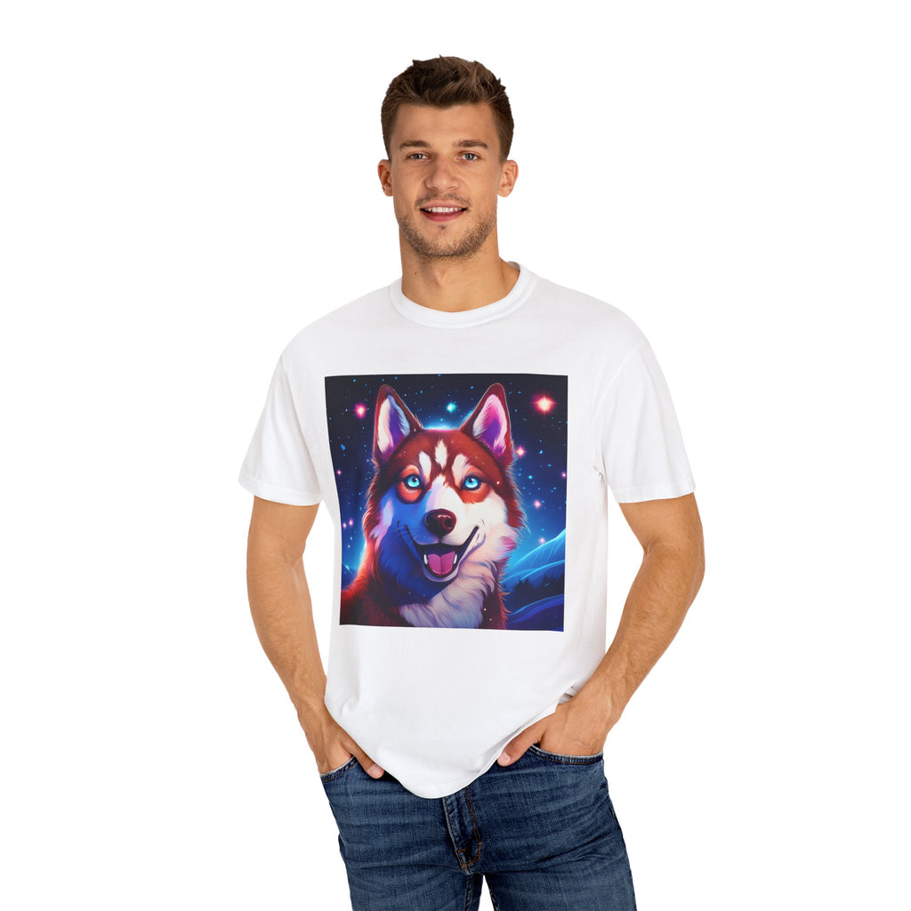 Eskimo Husky Unisex Garment-Dyed T-shirt