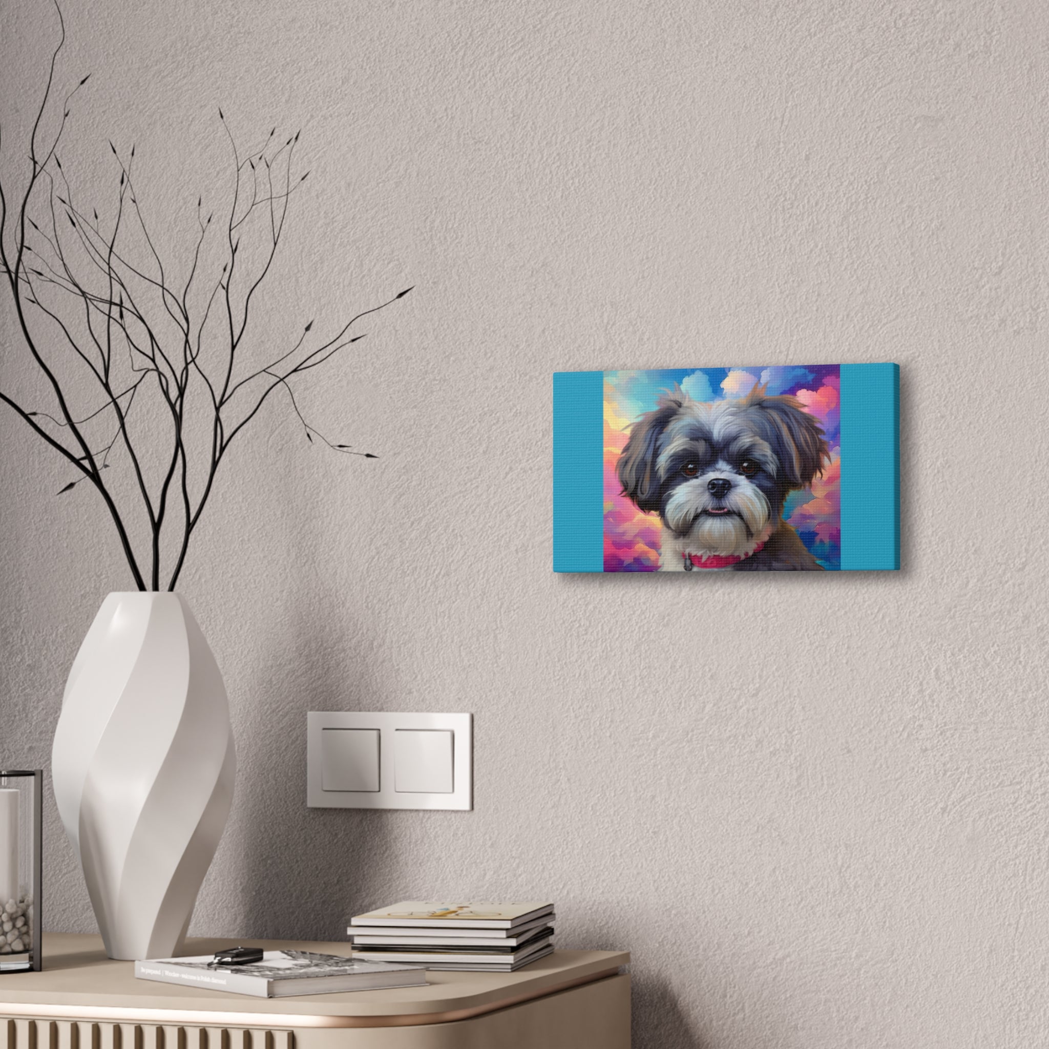 Shih Tzu Canvas Painting